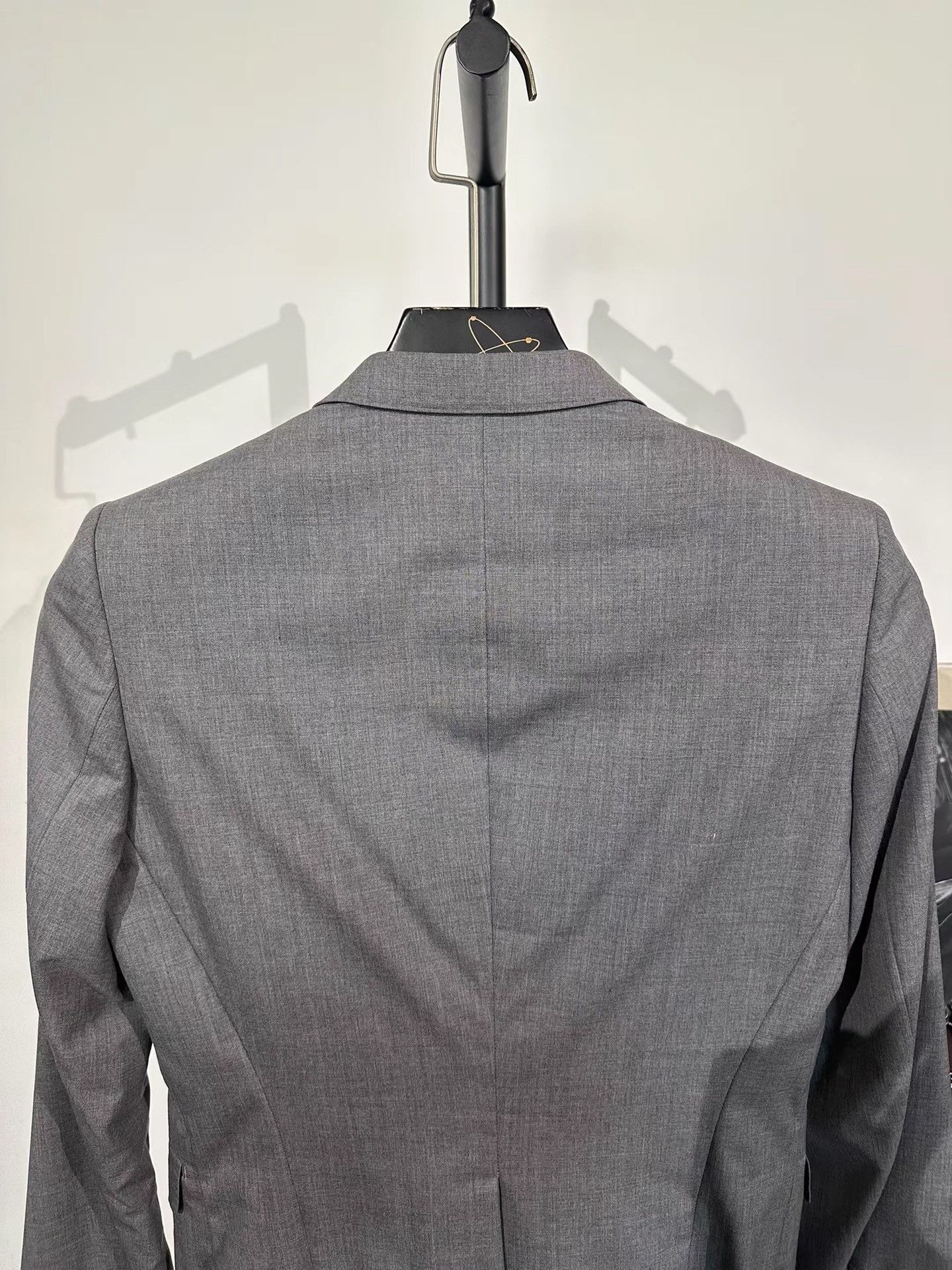 Julius Julius_7 Grey Slim Wool Blazer K35 Size US S / EU 44-46 / 1 - 5 Thumbnail