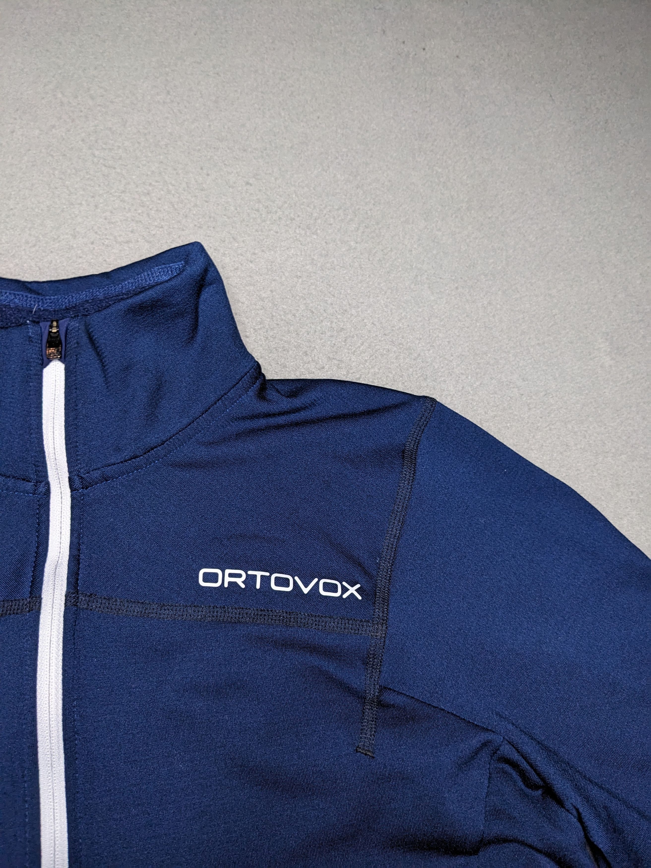 ORTOVOX Ortovox Mens Jacket Wool Full Zip Mock Neck Sweater Small Size US S / EU 44-46 / 1 - 2 Thumbnail