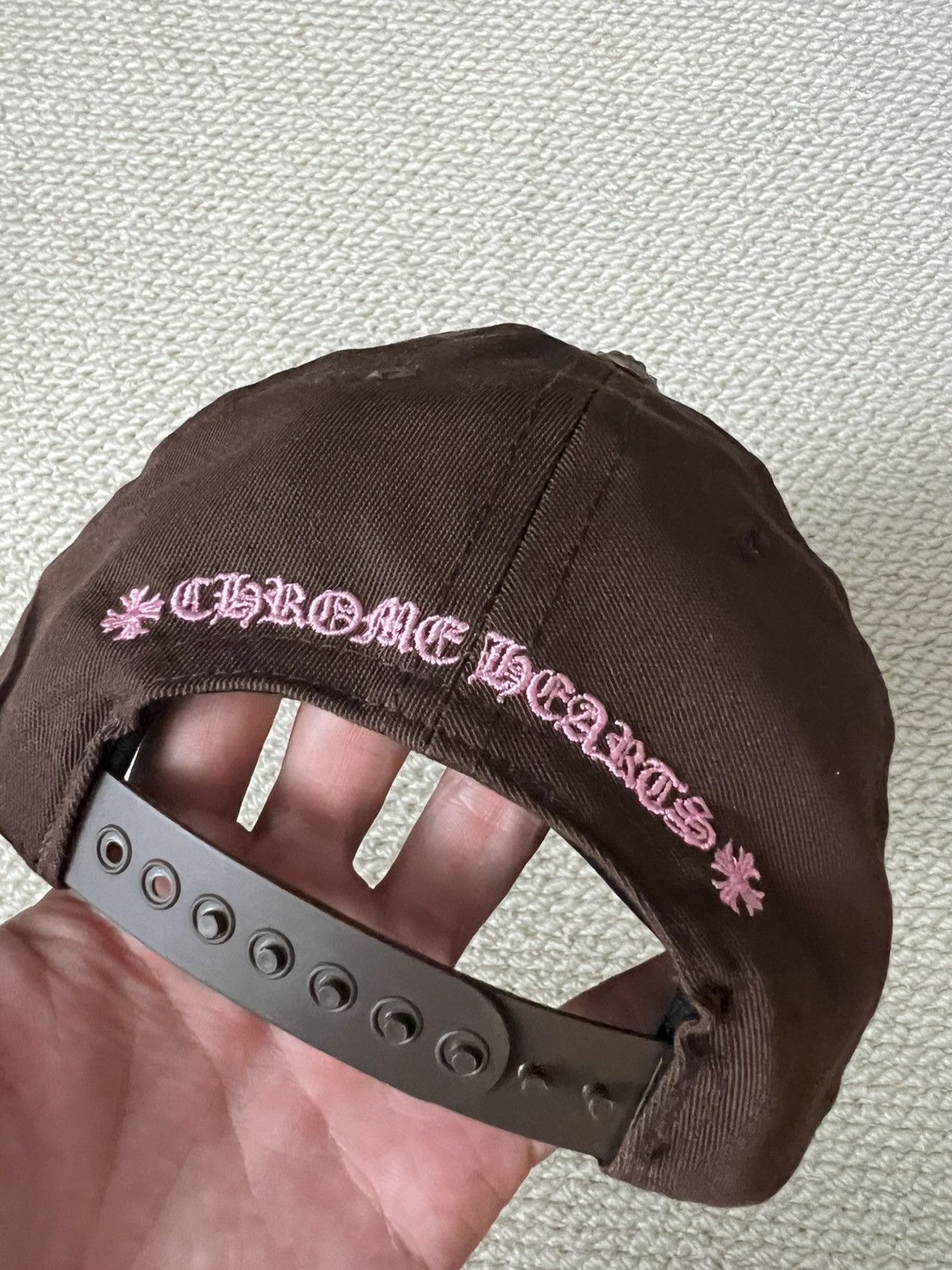 Chrome Hearts Chrome Hearts Hat Pink Mocha Size ONE SIZE - 8 Thumbnail