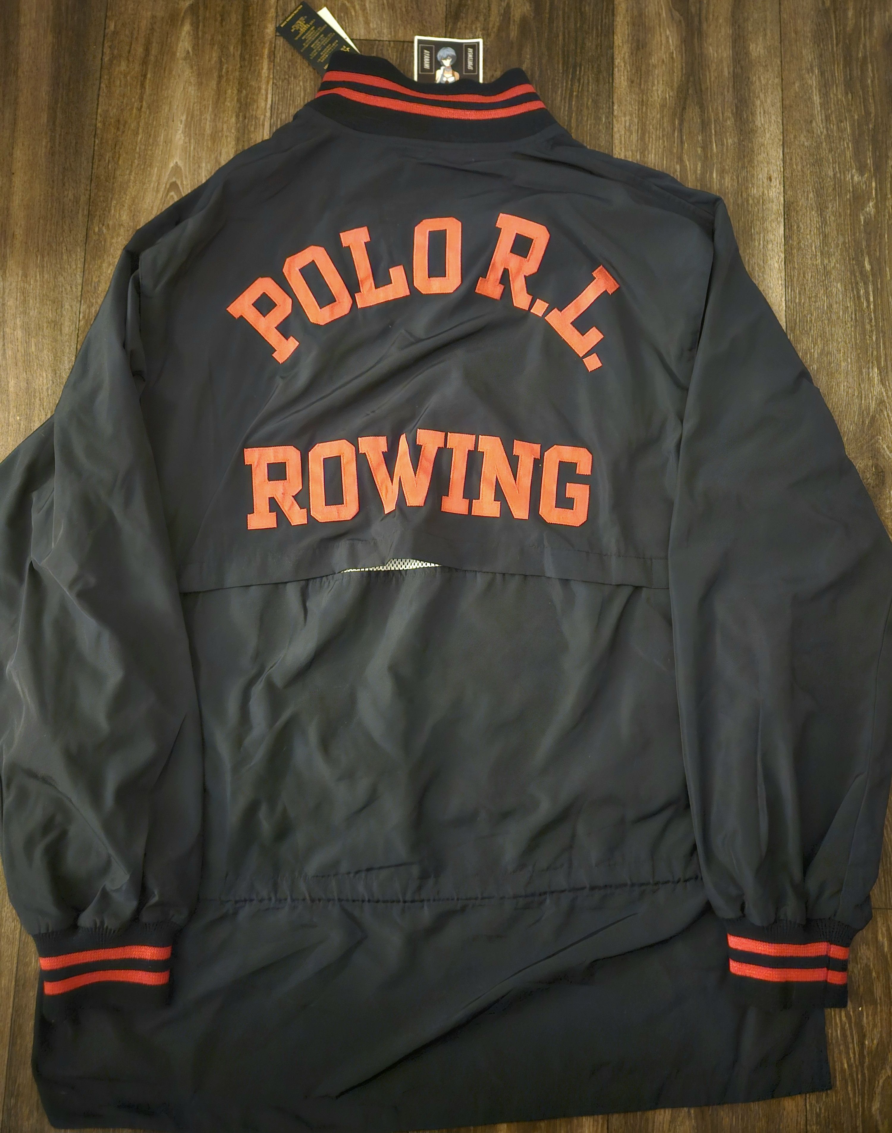 image of Polo Ralph Lauren Polo Shield Rowing Jacket in Navy, Men's (Size XL)