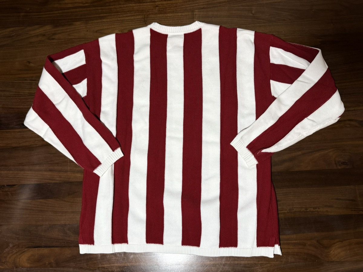 Aime Leon Dore Aime Leon Dore ALD Olympiacos F.C. Striped Crewneck Sweater Size US XXL / EU 58 / 5 - 6 Thumbnail