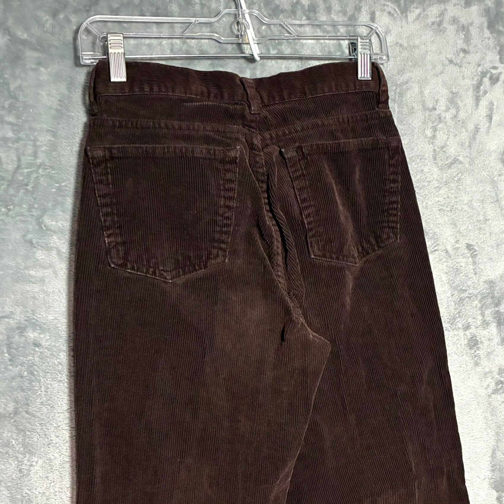 Gap VINTAGE GAP Jeans No 3 Classic Fit Brown Corduroy Cropped Fit Pants Women's 4 Size 27" / US 4 / IT 40 - 4 Thumbnail