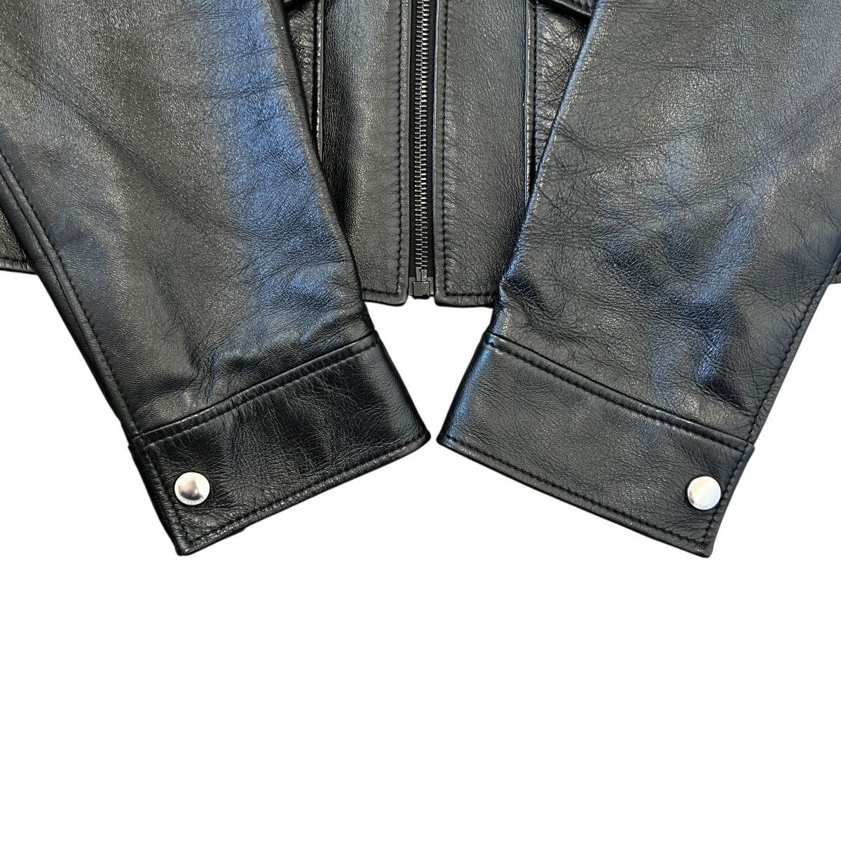 Celine CELINE 24SS Hedi Slimane Multi-Pocket Blouson Leather Jacket Size US L / EU 52-54 / 3 - 4 Thumbnail