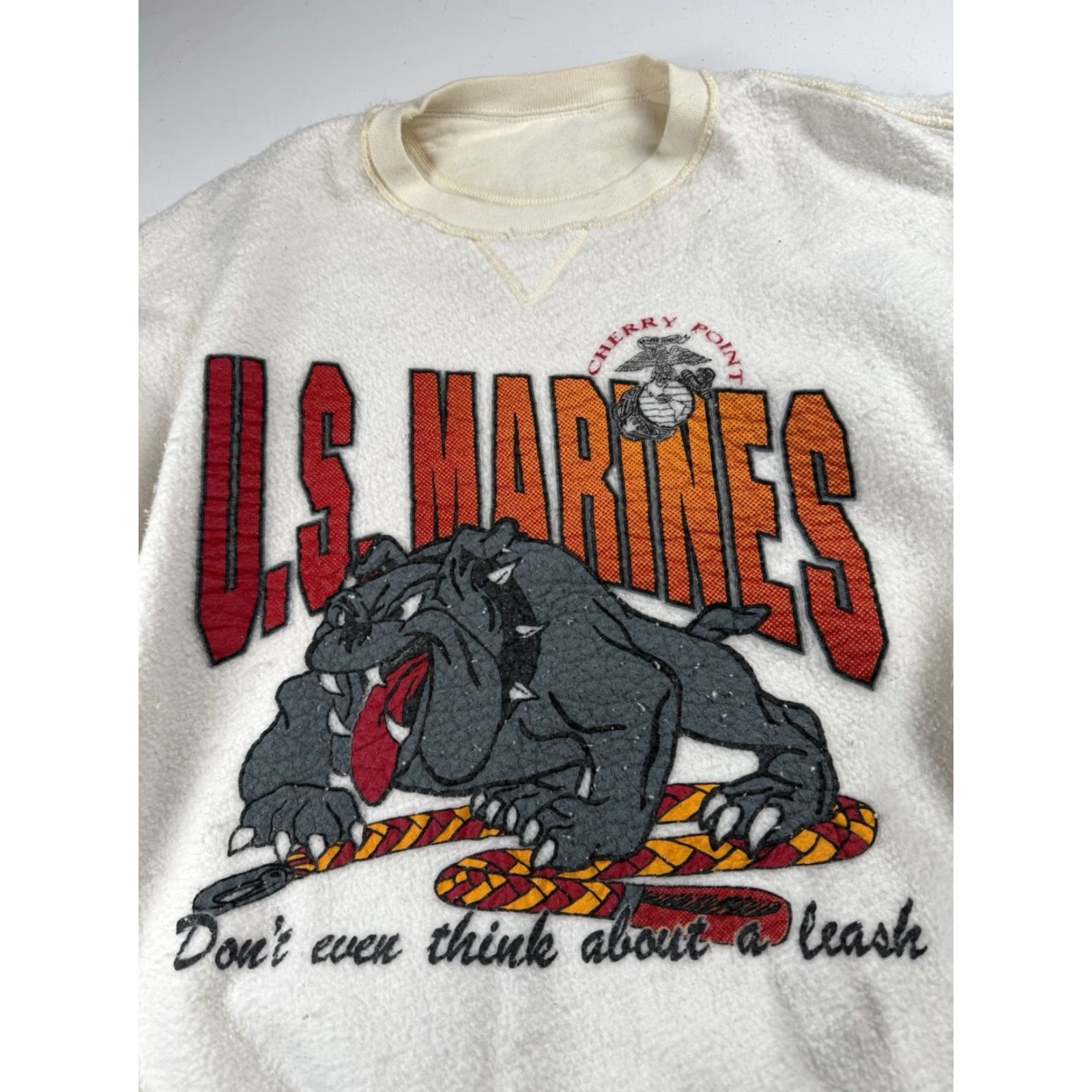 Soffe VINTAGE US Marines Sweatser? No - Cannot. Size US L / EU 52-54 / 3 - 2 Thumbnail