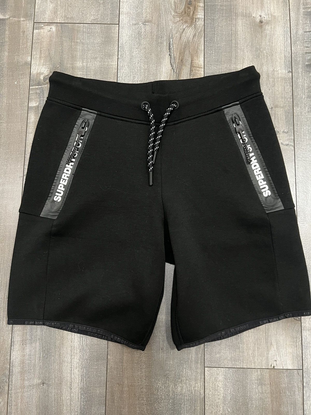 image of Superdry Sport Shorts in Black, Men's (Size 30)