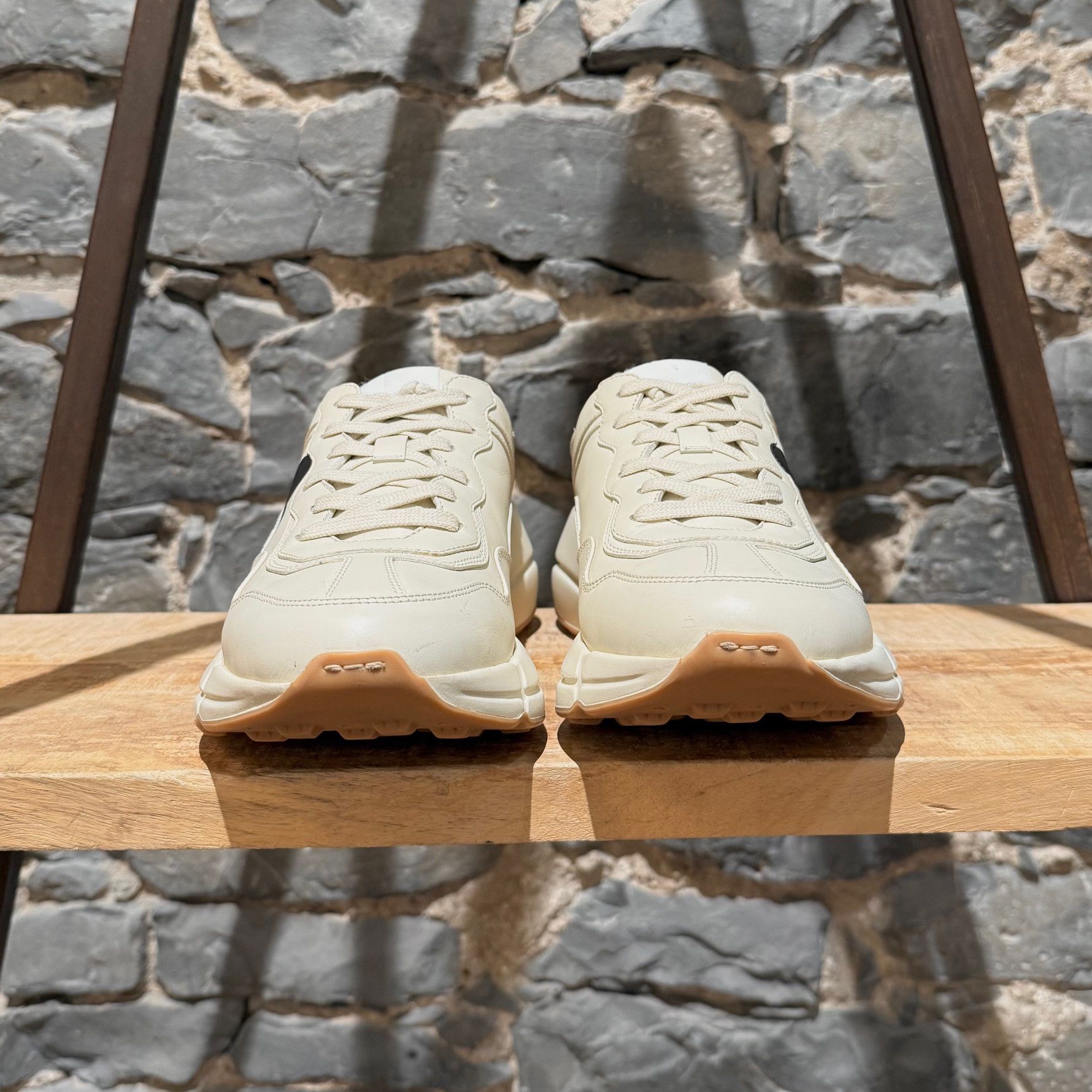 Disney × Gucci Gucci X Disney Rhyton Ivory Chunky Sneakers - 8.5 UK Size US 9.5 / EU 42-43 - 4 Thumbnail