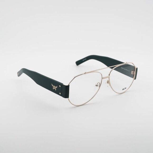 MCM MCM MW5001 32A Eyeglasses Gold/Smoke 58mm Aviator Frame Size ONE SIZE - 5 Thumbnail
