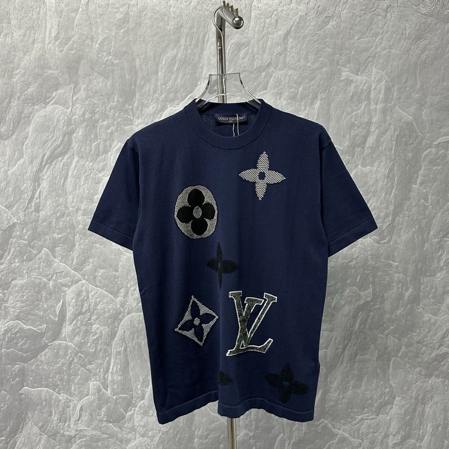 Louis Vuitton louis vuitton ss26 ski logo knit t-shirt Size US S / EU 44-46 / 1 - 1 Thumbnail
