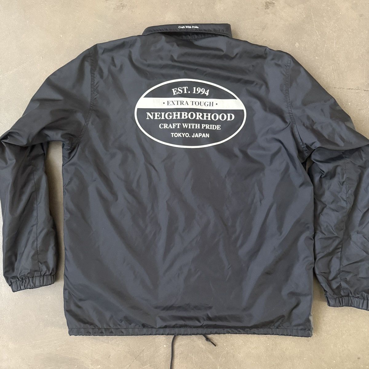Neighborhood Neighborhood Extra Tough Black Coach Jacket 2015 Size US L / EU 52-54 / 3 - 7 Thumbnail