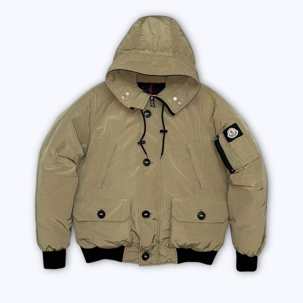 Moncler Moncler Reflective AUBURN vintage down jacket Size US XL / EU 56 / 4 - 2 Thumbnail