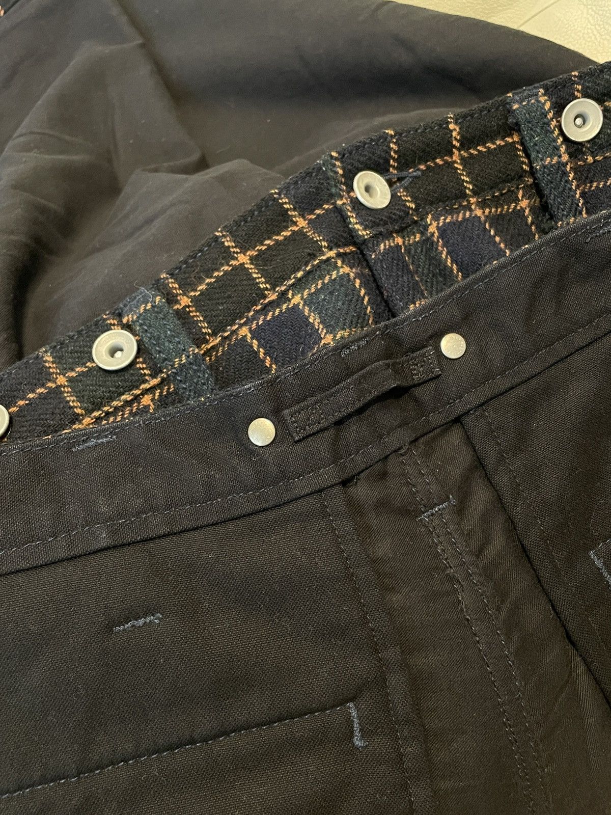 Maison MIHARA YASUHIRO AW2012 Runway Cropped Wool Pants w/ Suspenders Size US 32 / EU 48 - 10 Thumbnail