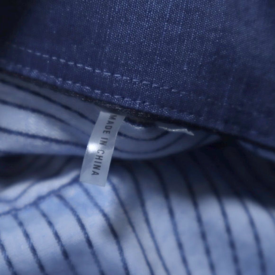 BUGATCHI Bugatchi Shirt Blue Men's M Classic Fit Cotton Tie-Dye Button Up Shirt Size US M / EU 48-50 / 2 - 6 Thumbnail
