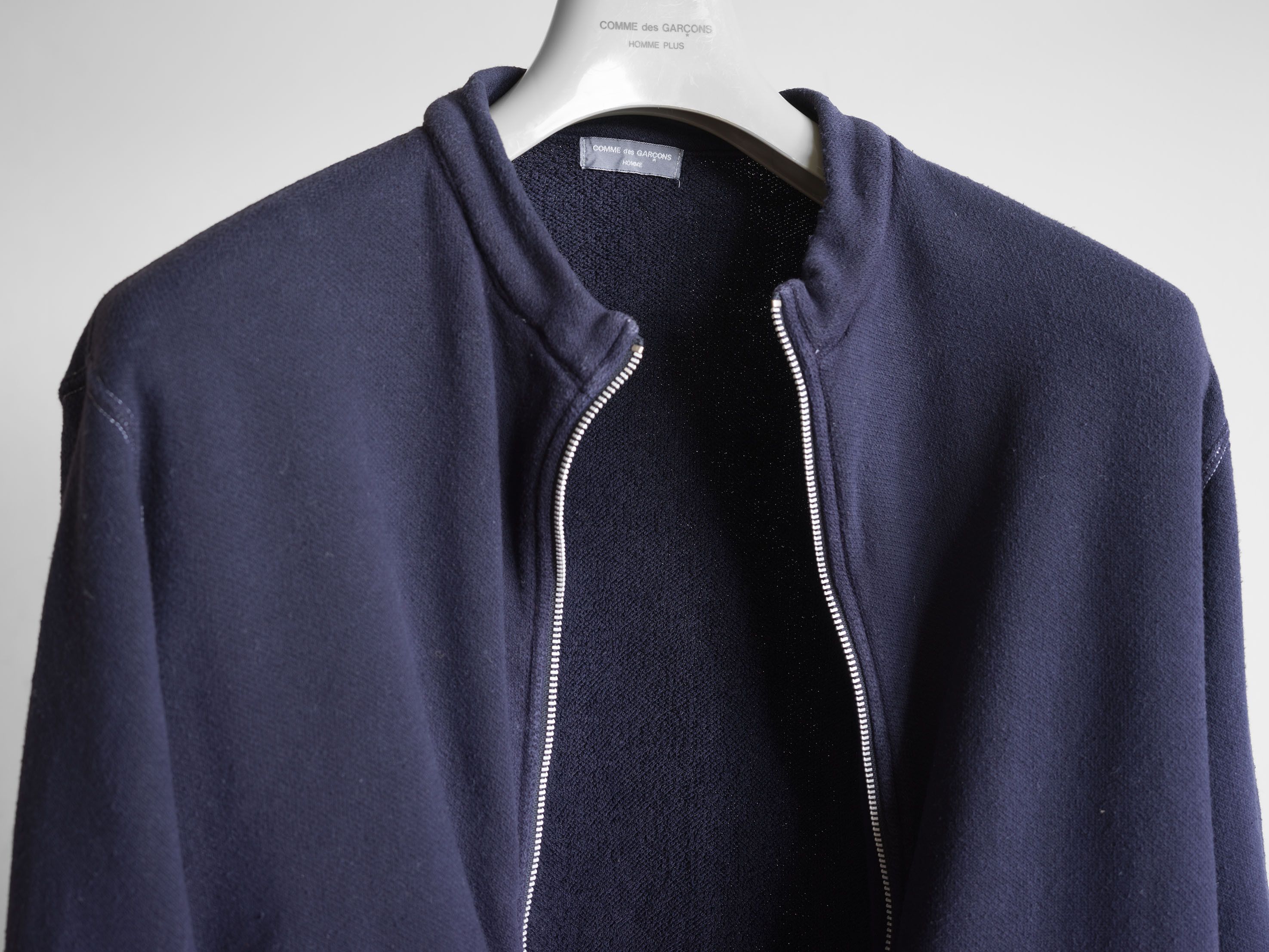 Comme des Garcons Homme AD1999 COMME des GARÇONS HOMME OVERDYED ZIP SWEATSHIRT Size US M / EU 48-50 / 2 - 5 Thumbnail