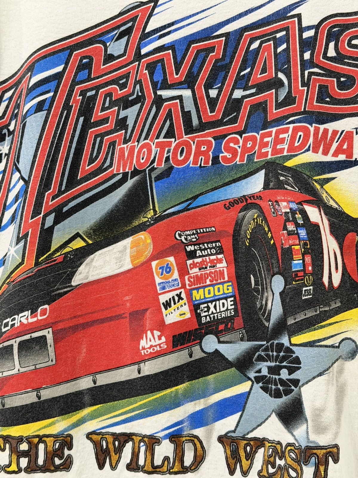 NASCAR Vintage 90s Texas Motor Speedway 1998 Track Gear Inc Large Size US L / EU 52-54 / 3 - 3 Thumbnail