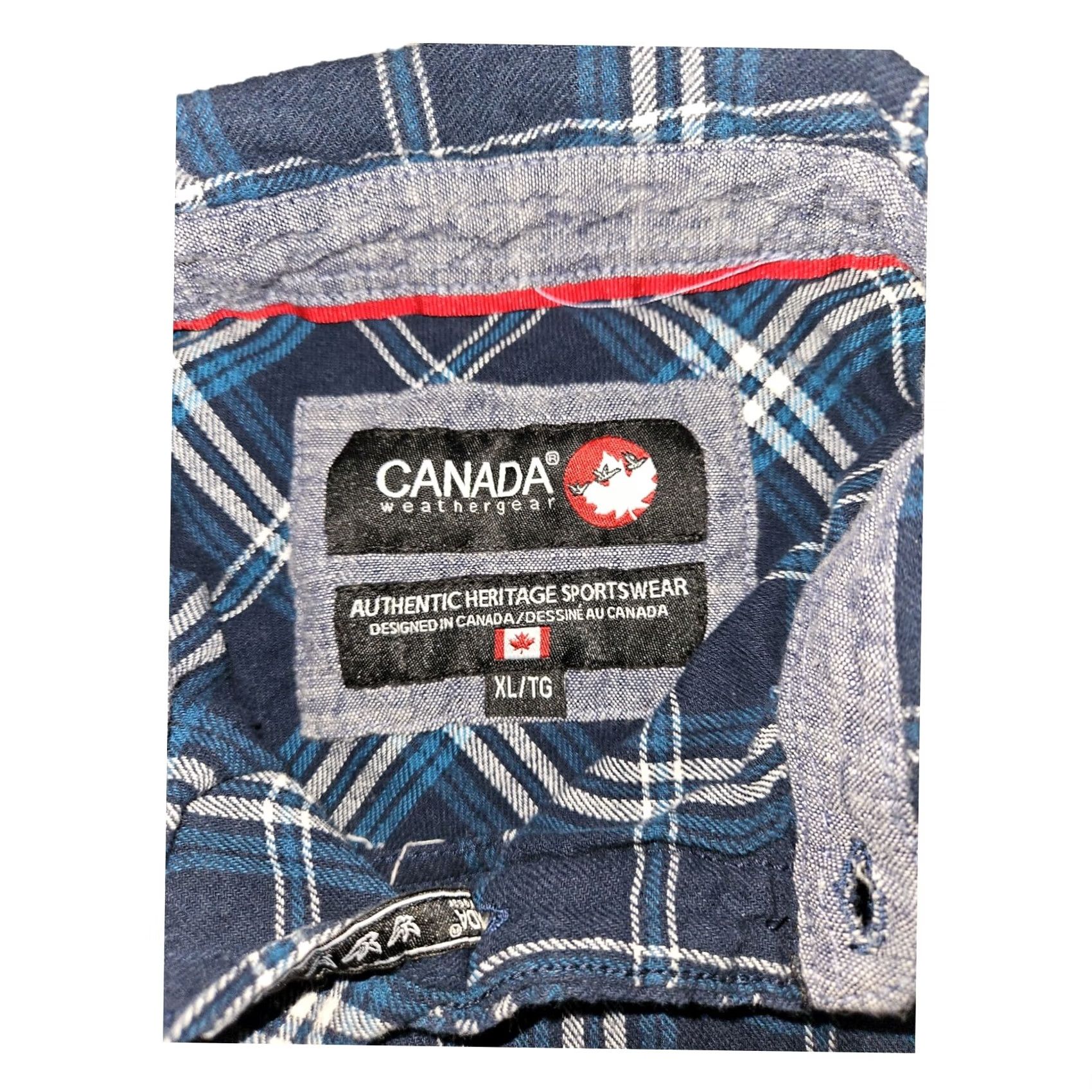 Vintage Canada Weathergear Mens XL Long Sleeve Button Down - Vintage Size US XL / EU 56 / 4 - 4 Thumbnail