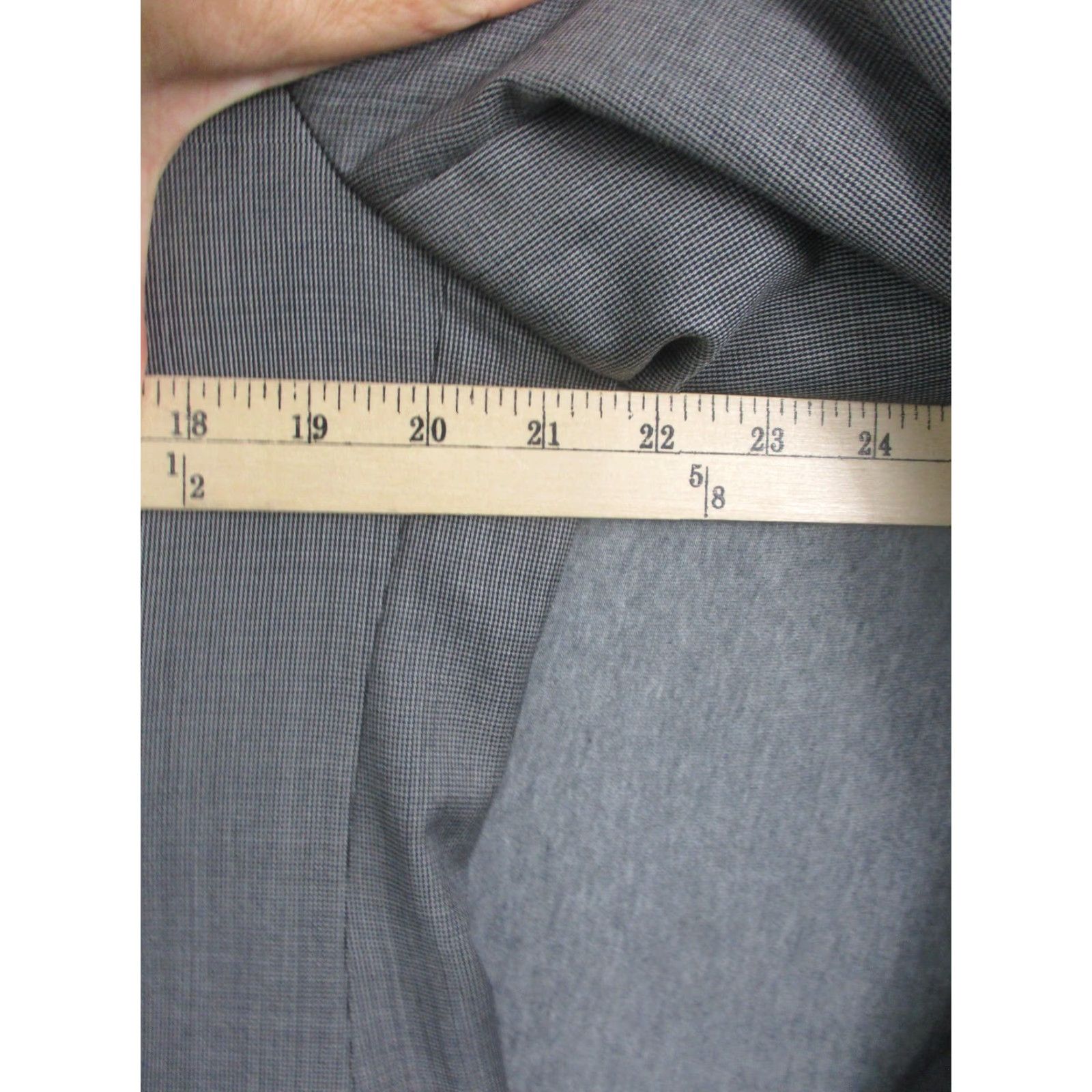 Brooks Brothers Brooks Brothers Blazer Mens 40L Gray Check 346 Fitzgerald Fit Wool Suit Jacket Size 40R - 4 Thumbnail