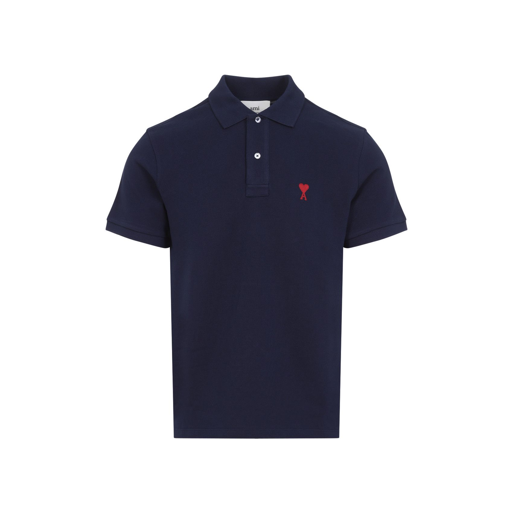 AMI Ami De Coeur Polo Shirt Size US S / EU 44-46 / 1 - 1 Thumbnail