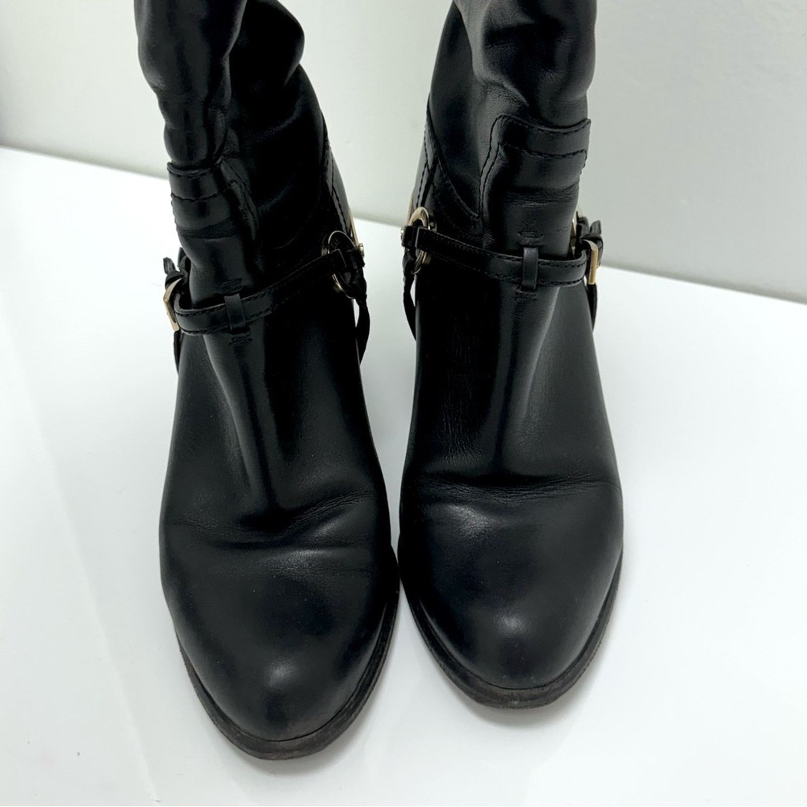 Dior Christian Dior Black Leather Boots, size 37 Size US 7 / IT 37 - 11 Thumbnail