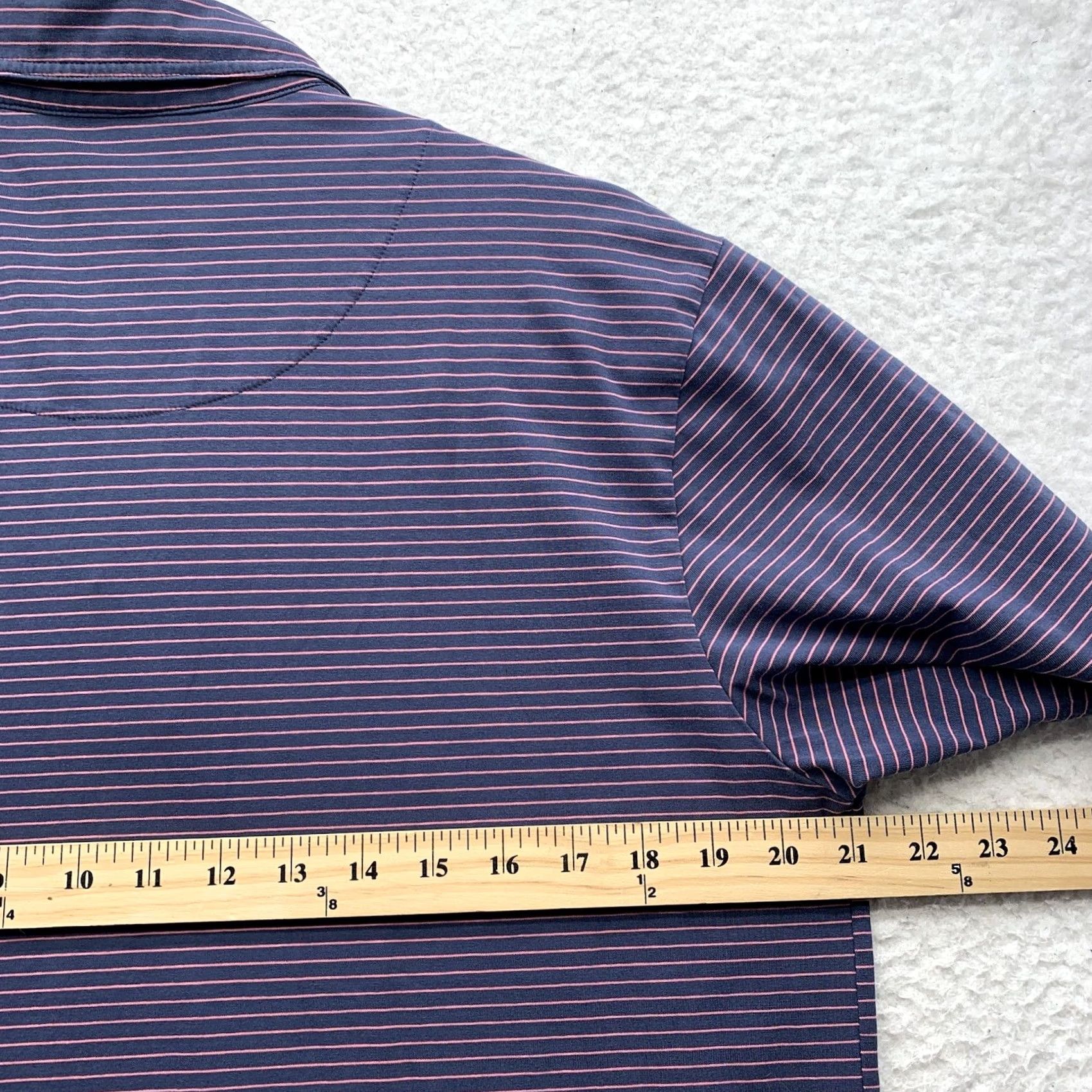 johnnie-O johnnie-O Polo Shirt Mens M Hangin' Out Golf Blue Pink Striped Preppy Dad Shirt Polo Mens M Blue Pink Striped Golf Preppy Dad Size US M / EU 48-50 / 2 - 5 Thumbnail