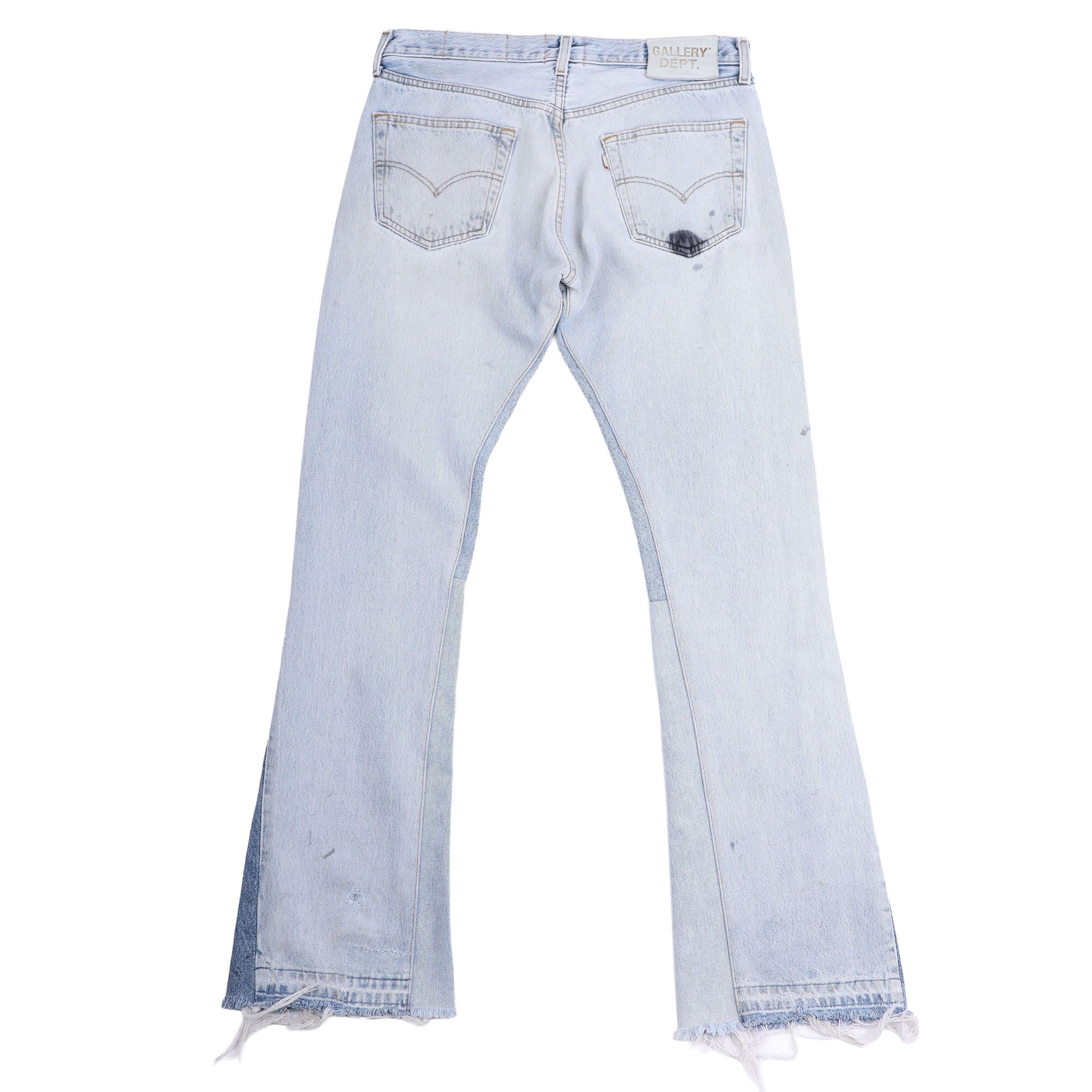 Gallery Dept. Gallery Dept Blue Denim LA Flare Size US 30 / EU 46 - 2 Thumbnail