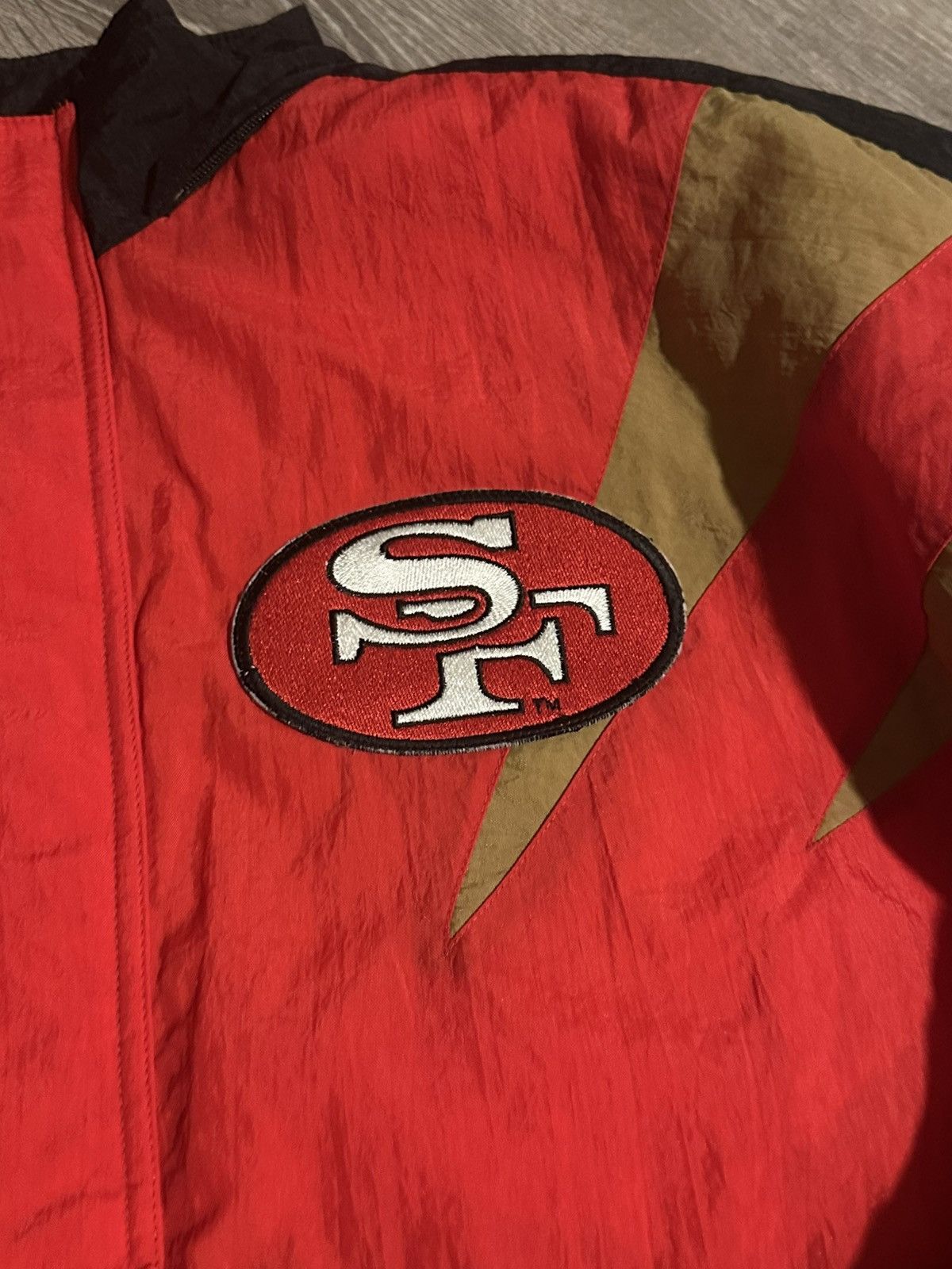 Vintage Vintage San Francisco 49ers Jacket Red NFL Pro Line Apex One Size US L / EU 52-54 / 3 - 2 Thumbnail