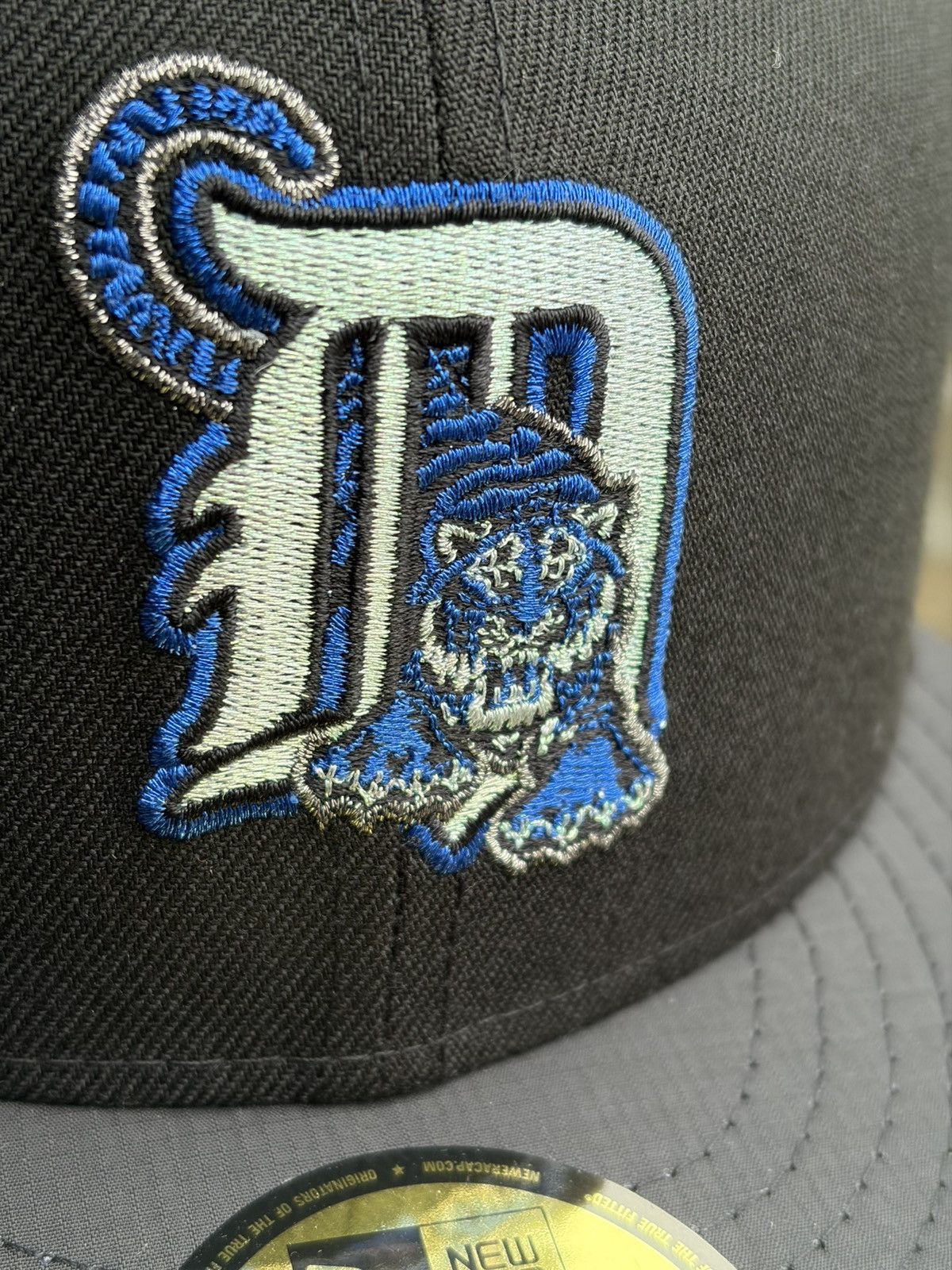 Topperz Black rip stop brim🔥🔥 Detroit Tigers size 7 1/4 Size ONE SIZE - 5 Thumbnail