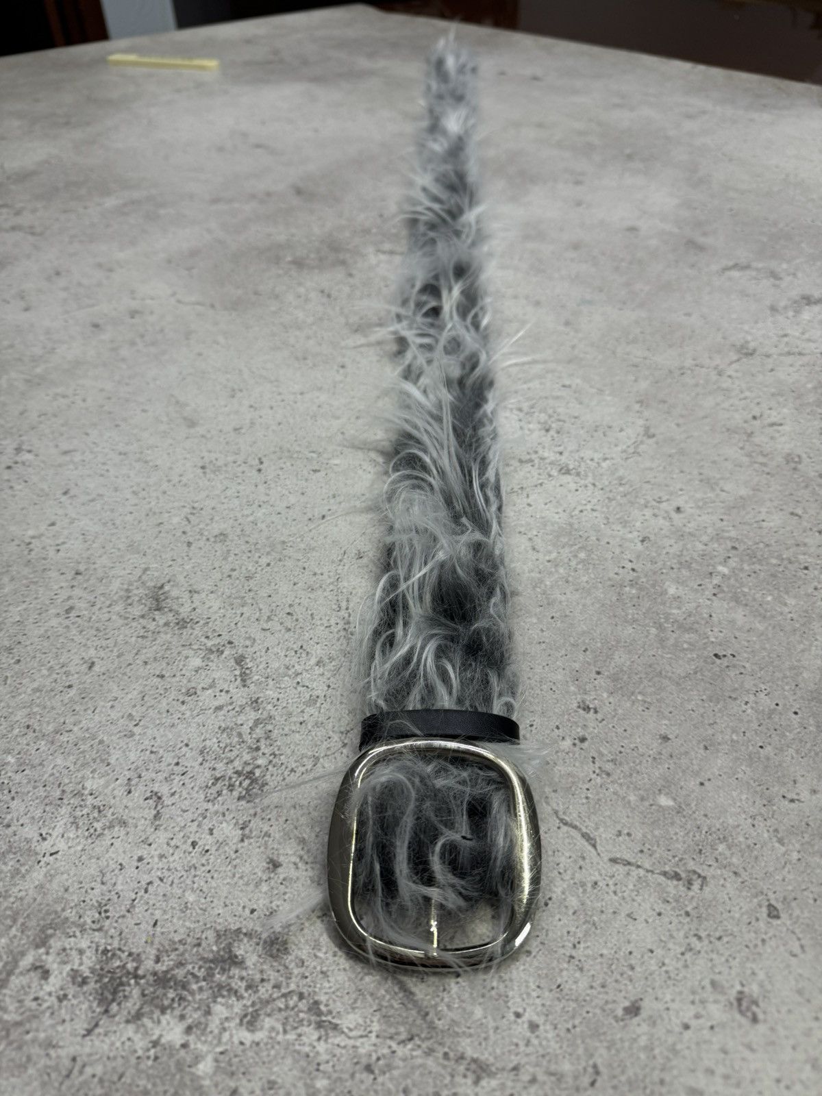 If Six Was Nine Full Fur Belt Size ONE SIZE - 2 Thumbnail