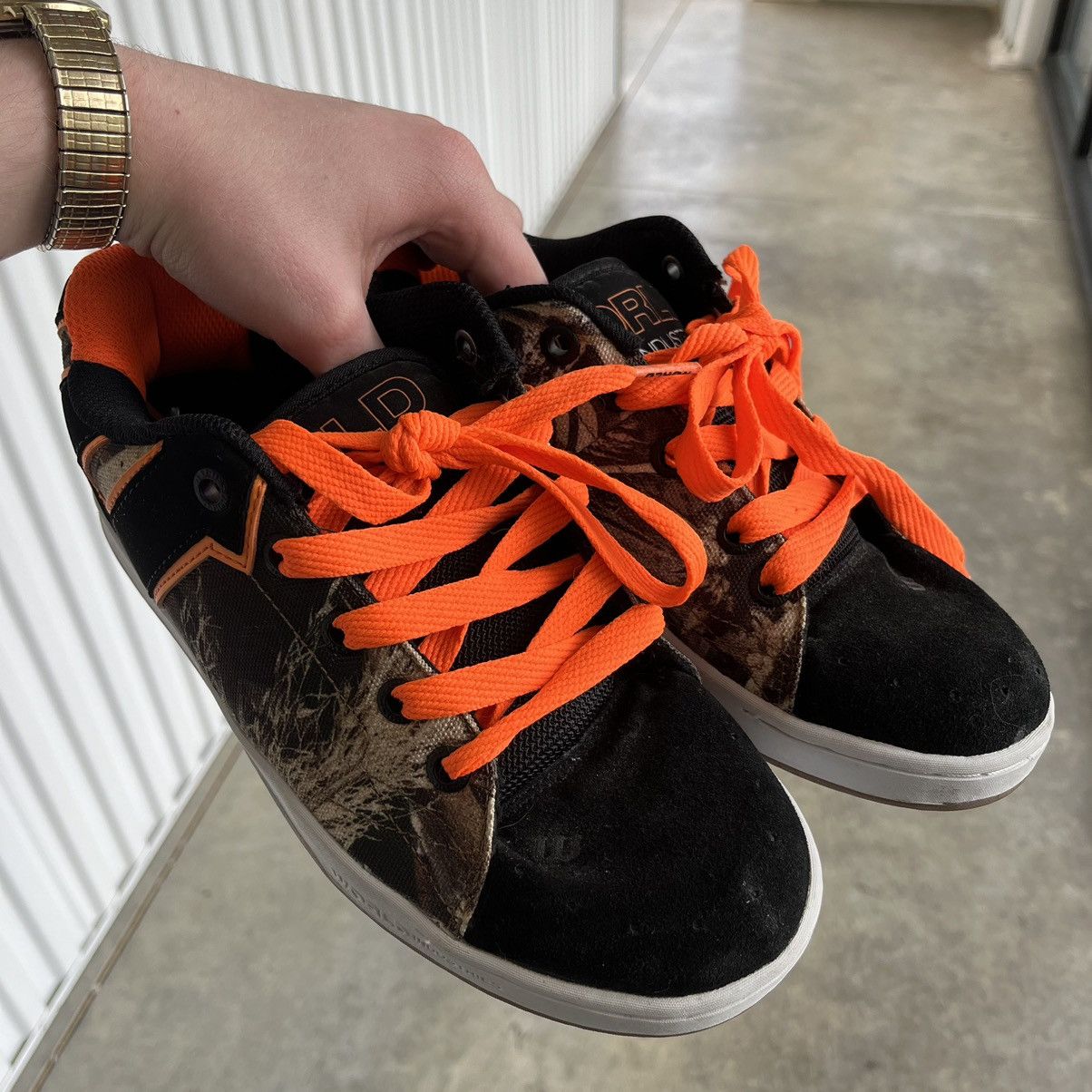 DC × World Industries CRAZY Y2K world industries REALISTIC CAMO SKATE SHOE DC Size US 7 / IT 37 - 6 Thumbnail
