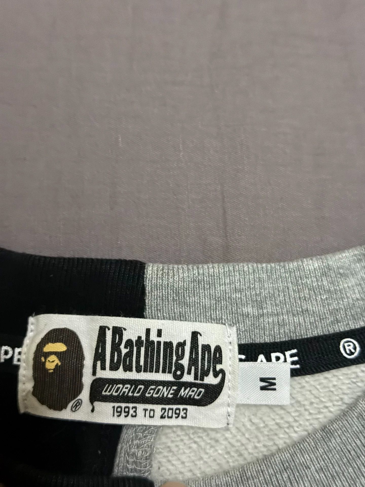 Bape Bape Colorblock Fleece-Lined Jacket Size M Worn 1x Authentic Size US M / EU 48-50 / 2 - 3 Thumbnail