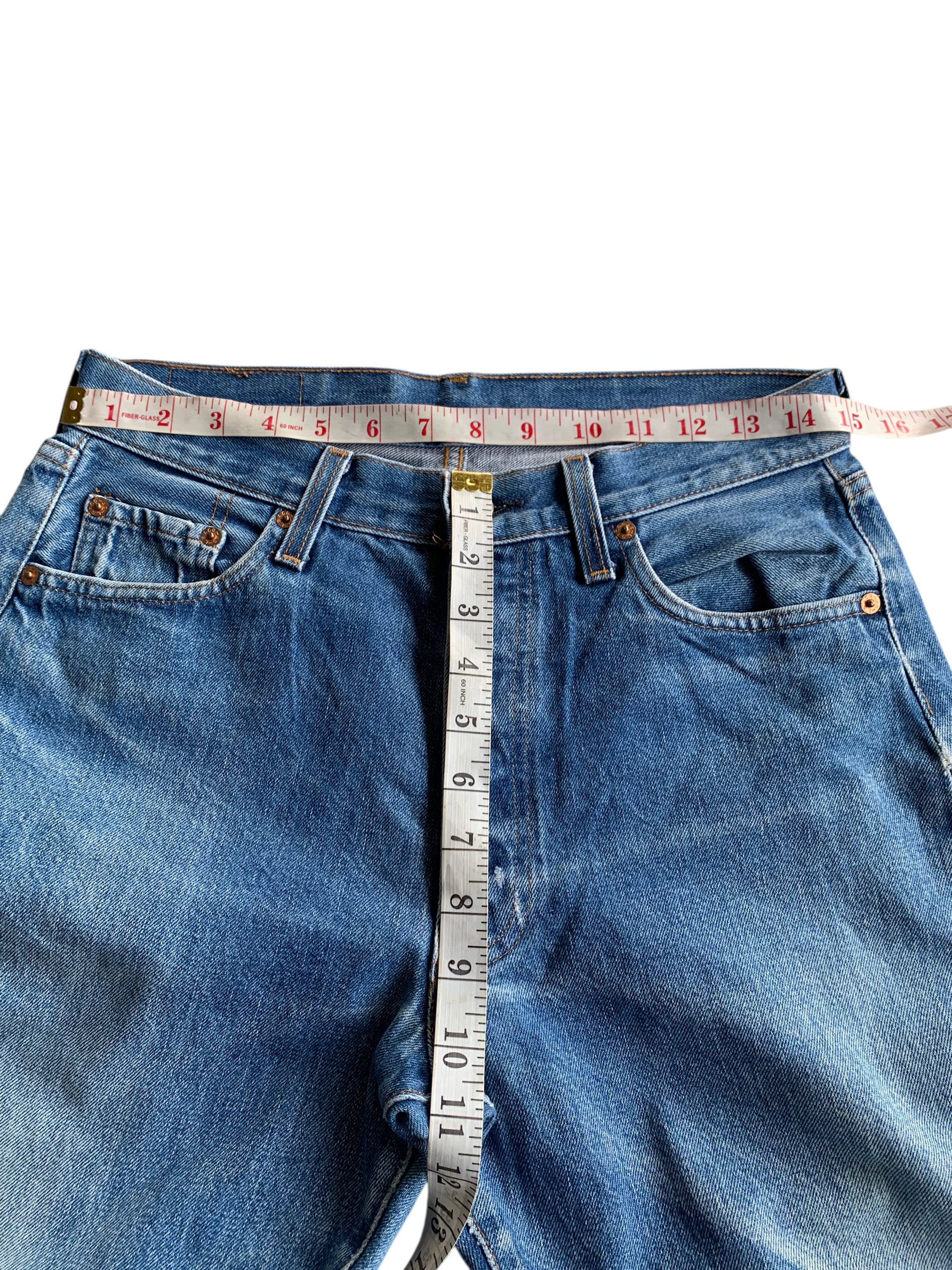 Levi's VINTAGE LEVIS 501 BIG E 1994 SELVEDGE DISTRESSED DENIM Size US 29 - 22 Thumbnail