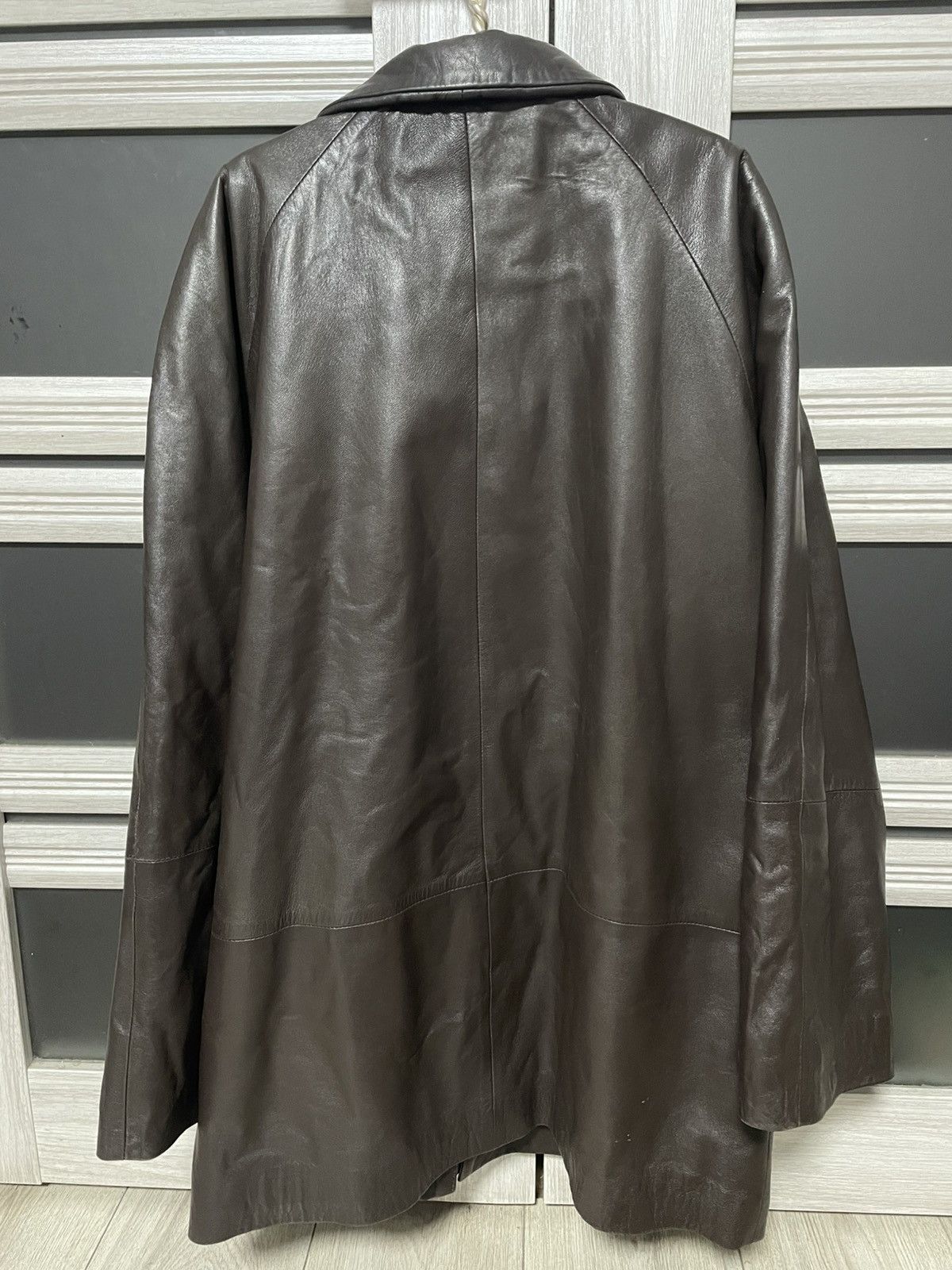 Vera Pelle × Vintage Vintage 90s Italian Vera Pelle Leather Jacket Old Money Euro Size US L / EU 52-54 / 3 - 4 Thumbnail