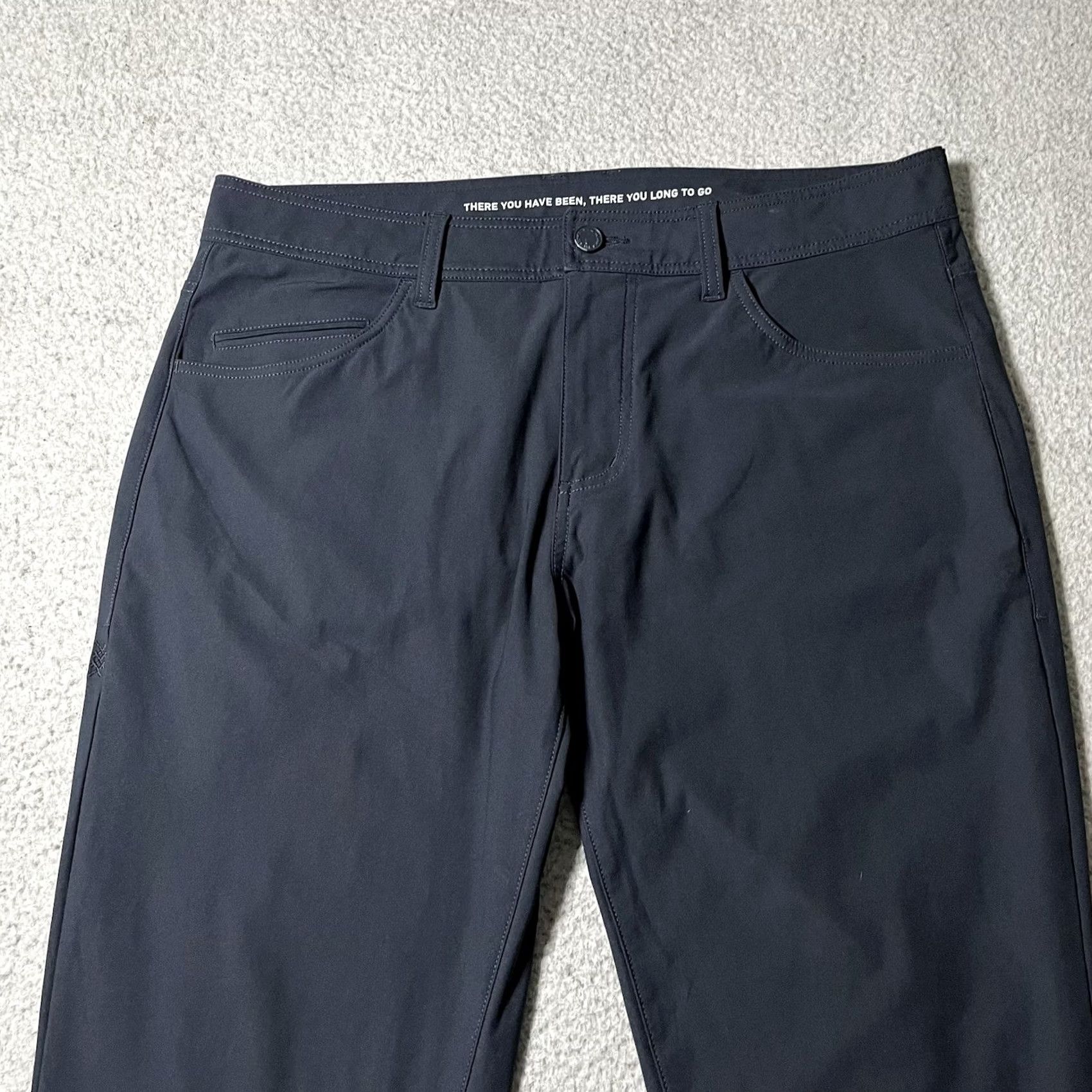 Rhone Rhone Mens 34 Blue Slim Straight Performance Stretch Golf Chino Pants Size US 34 / EU 50 - 6 Thumbnail