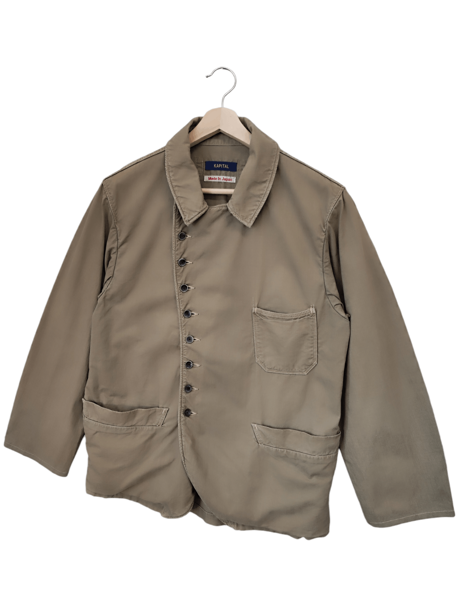 Kapital Kapital Beige 9 button Kapital Country Inc Jacket Kapital Size US M / EU 48-50 / 2 - 2 Thumbnail