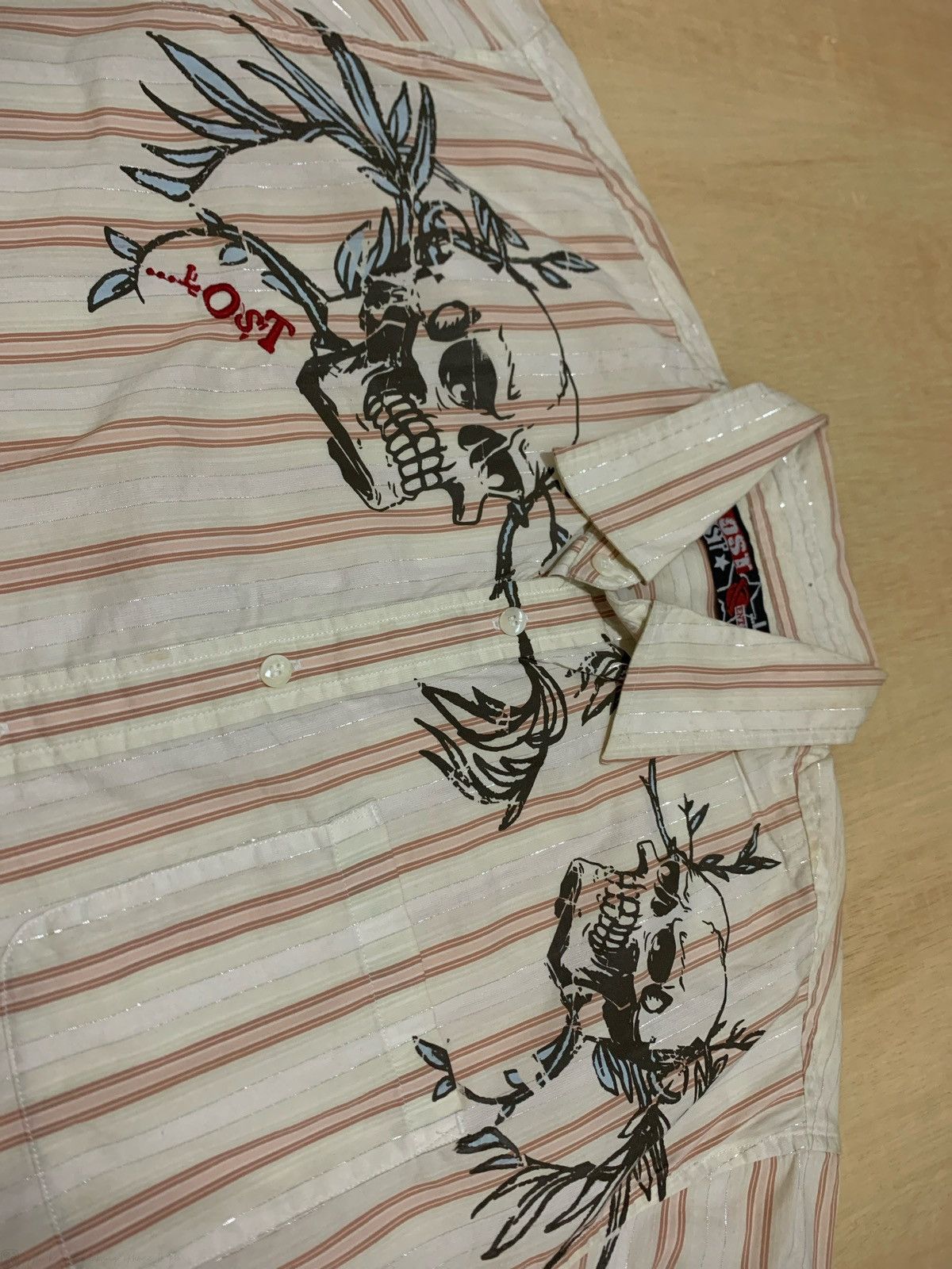 Hysteric Glamour × If Six Was Nine × Japanese Brand Y2k Lost Enterprises Skull Shirt Punk Style Size US XL / EU 56 / 4 - 3 Thumbnail