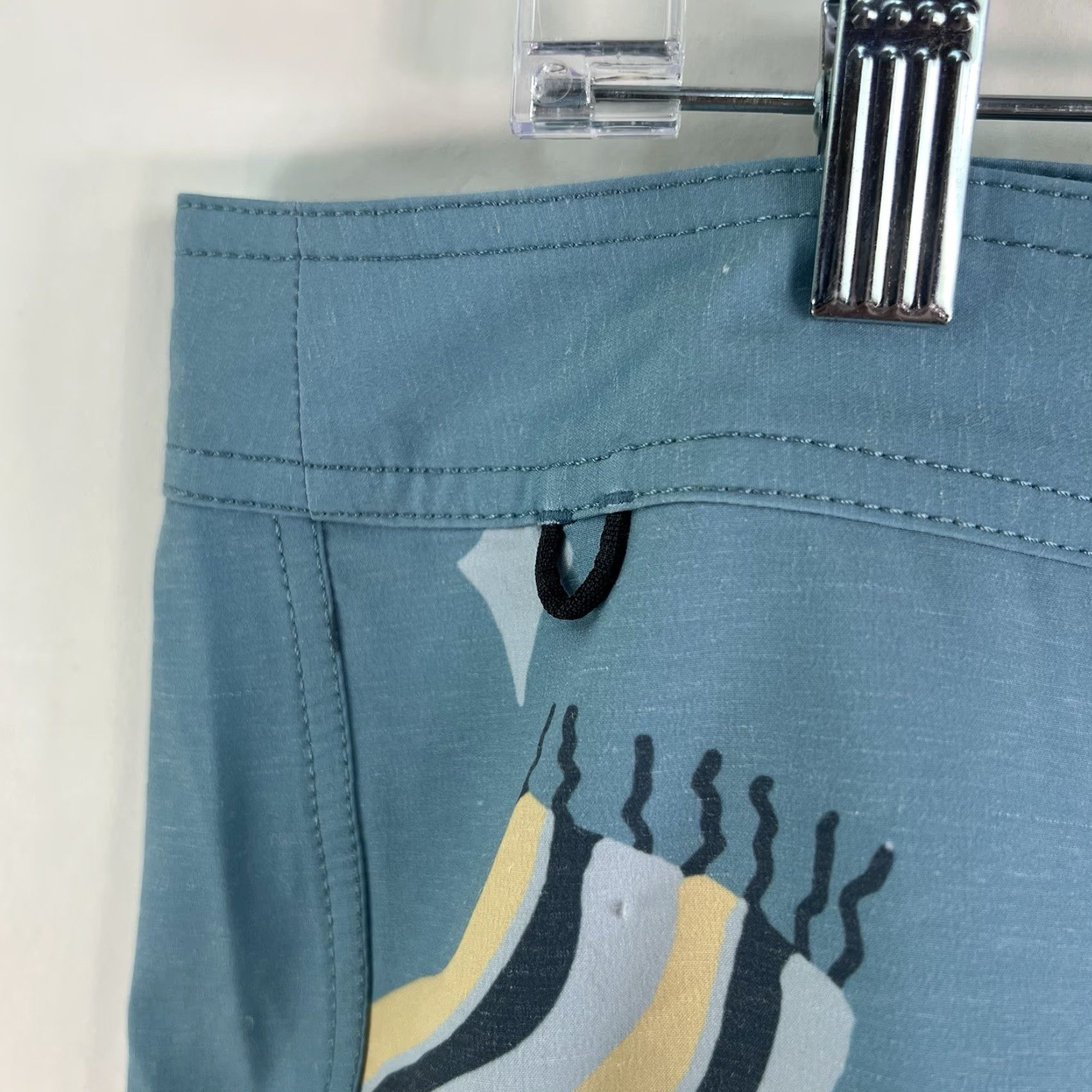 Roark ROARK The Passage Short Board Shorts Men’s Size 33 Turquoise Lined Casual Gym Size US 33 - 4 Thumbnail