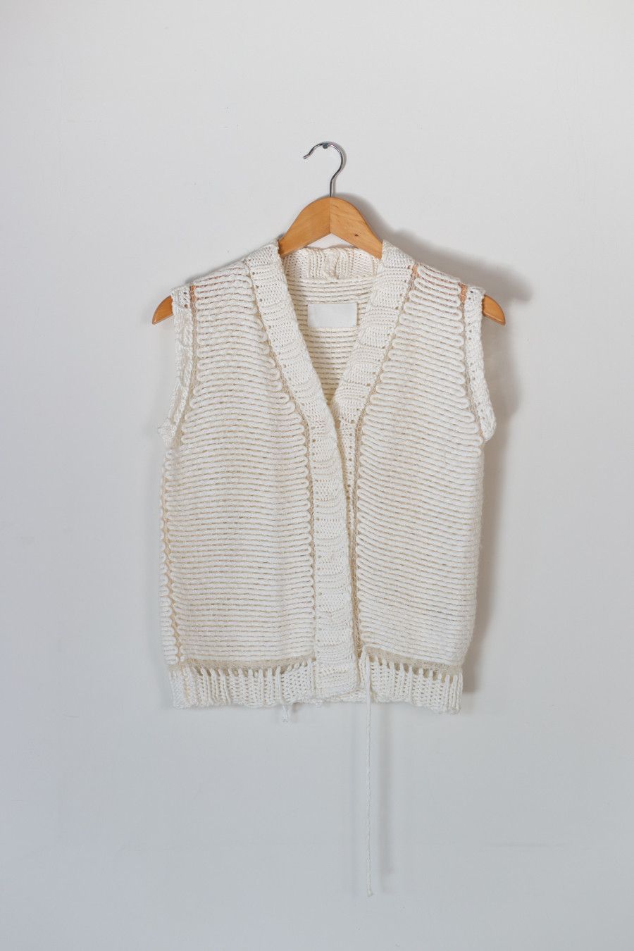 Maison Margiela ss04 disco inside out knit vest Size US M / EU 48-50 / 2 - 2 Thumbnail