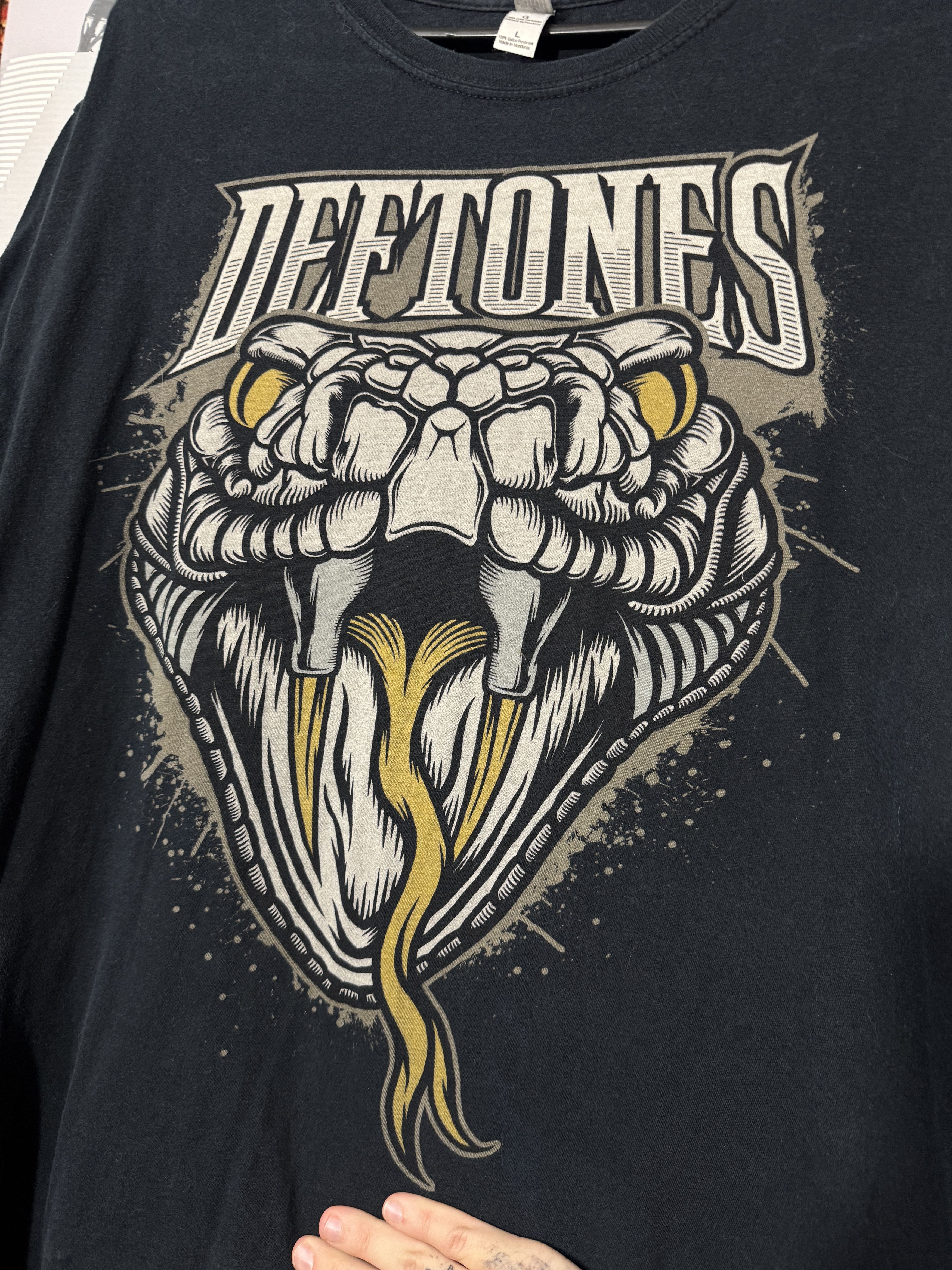 Band Tees Deftones Snake Vintage 00s T-Shirt Tee Size US L / EU 52-54 / 3 - 2 Thumbnail