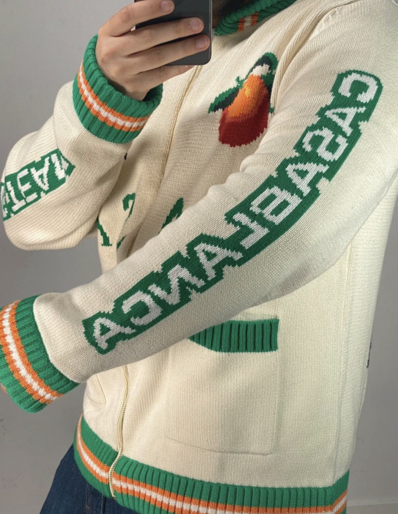 Casablanca Casablanca Racing Team Cardigan Retro Bunny Knit Size US L / EU 52-54 / 3 - 17 Thumbnail