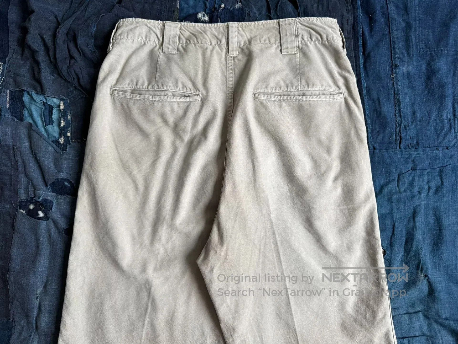 Visvim visvim wide chino pants in grey. Size US 30 / EU 46 - 7 Thumbnail