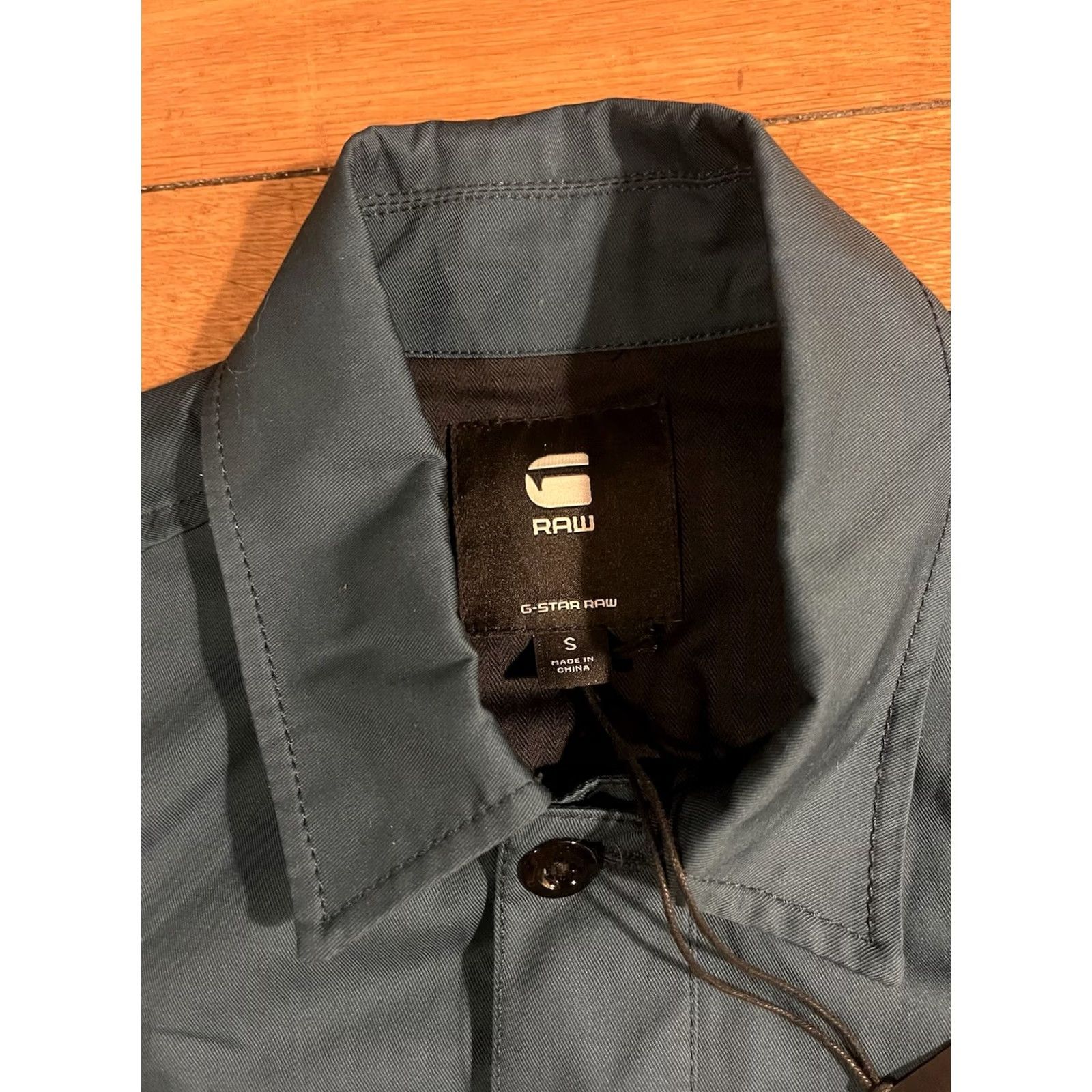 G-Star G Star Raw Twill Army Jumpsuit Women's Small Nitro Blue Shirt? Size 28" / US 6 / IT 42 - 6 Thumbnail