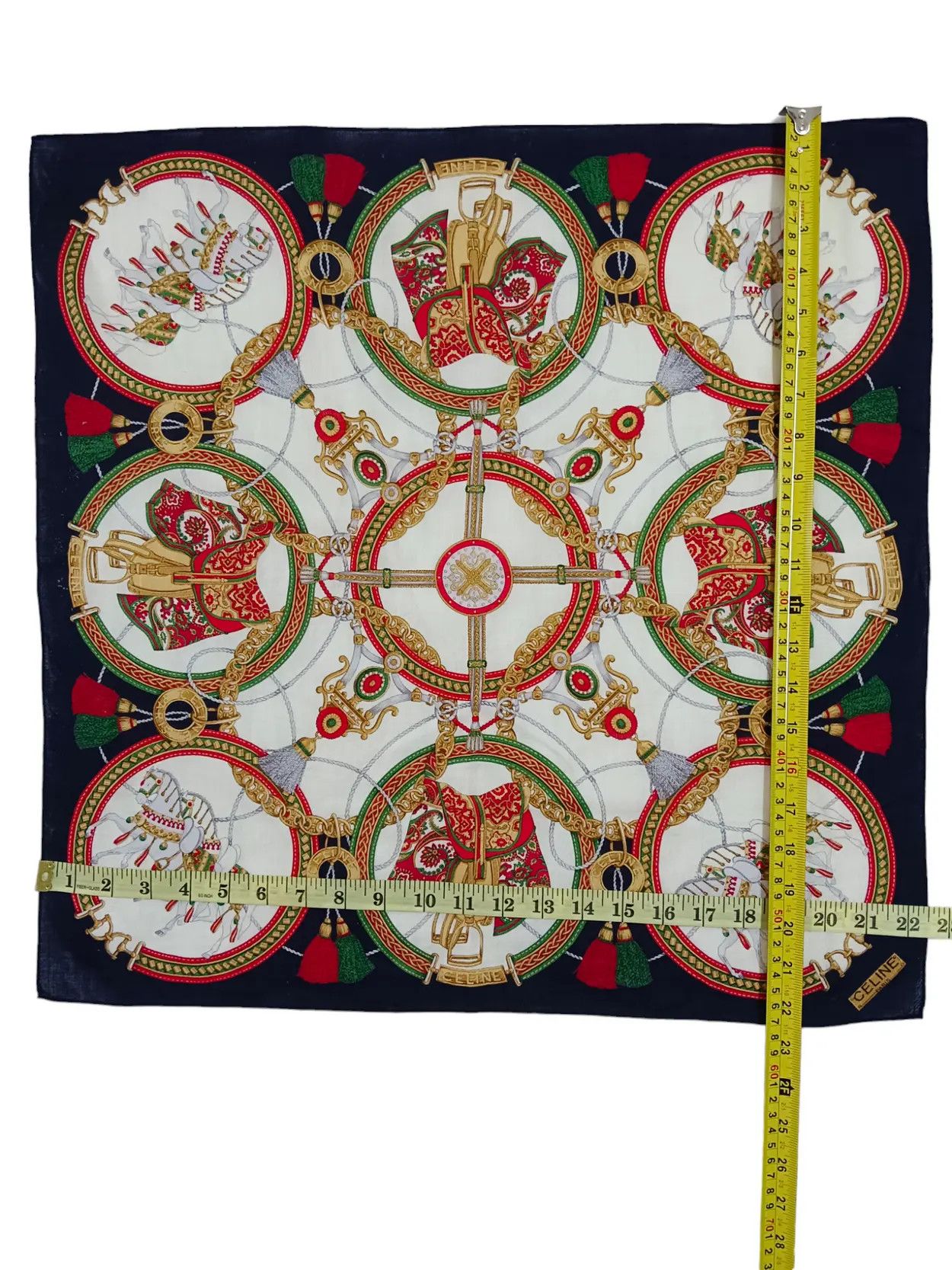 Celine Celine Paris Silk Scarf / Bandana Size ONE SIZE - 5 Thumbnail