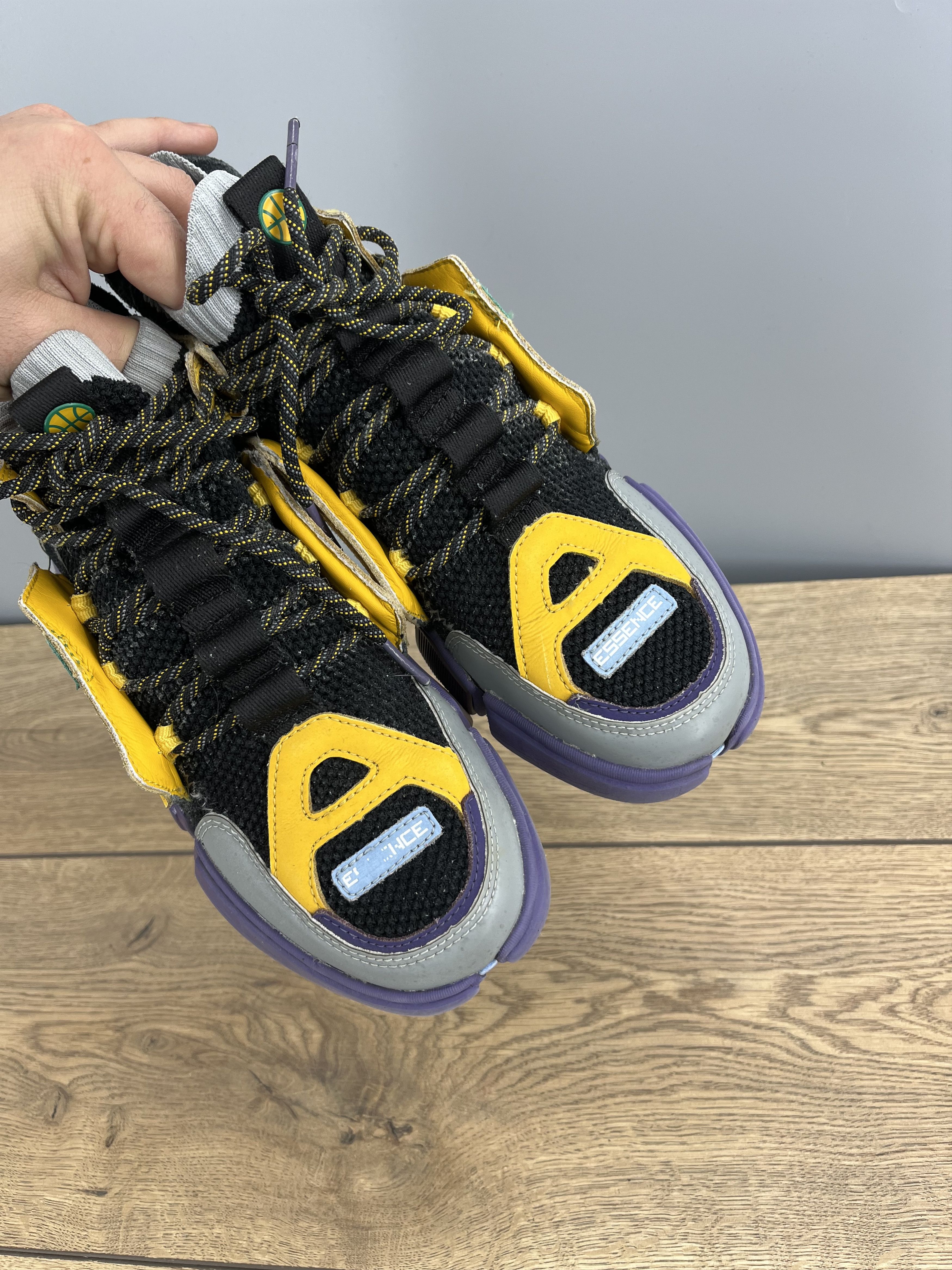 Li-Ning Li-Ning Essence Chunky Sneakers EU 39.5 Black Yellow Purple Size US 7 / EU 40 - 7 Thumbnail