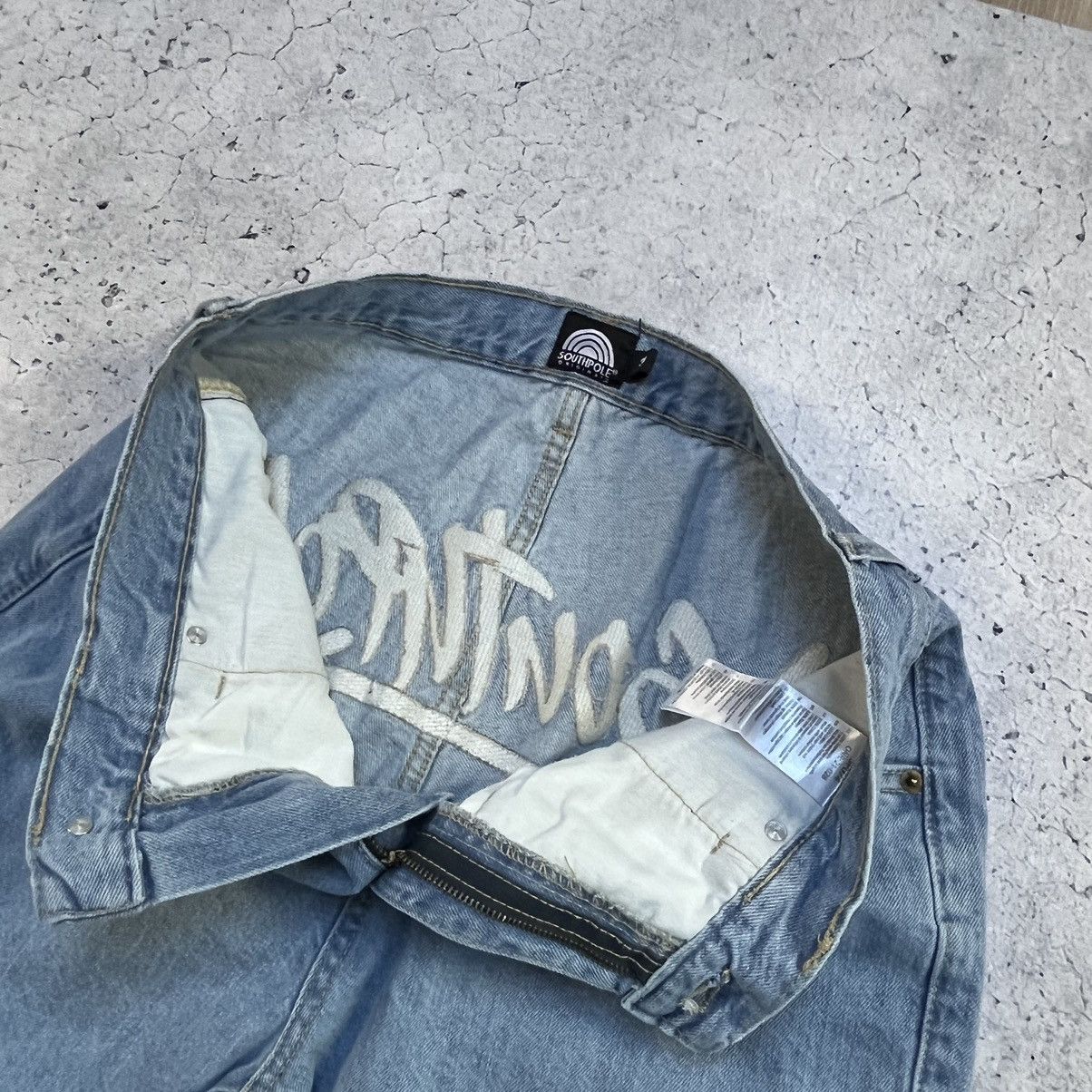 JNCO × Southpole Southpole Og Baggy Embroidered Logo Jeans Vintage Rap Pants Size US 30 / EU 46 - 6 Thumbnail