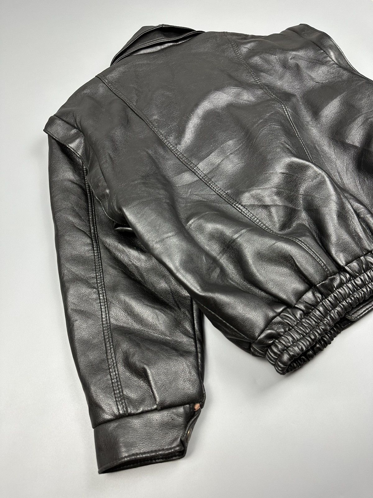Vintage 🔥Rare Sick🔥Vintage Bottega Soft Leather Jacket Size US L / EU 52-54 / 3 - 19 Thumbnail