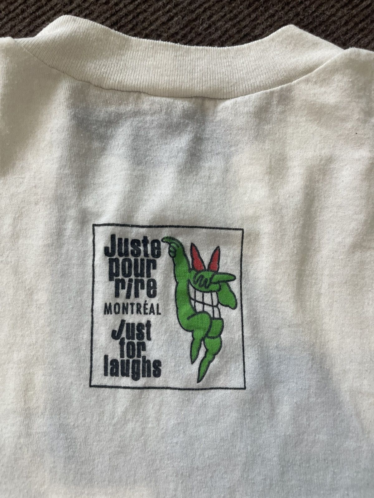 Arts & Science VTG Just For Laughs Montreal Festival Tee - Vittorio Artist Size US XL / EU 56 / 4 - 8 Thumbnail