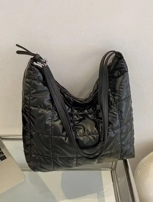 Japanese Brand × Vintage Metallic Quilted Tote Bag Size ONE SIZE - 1 Thumbnail