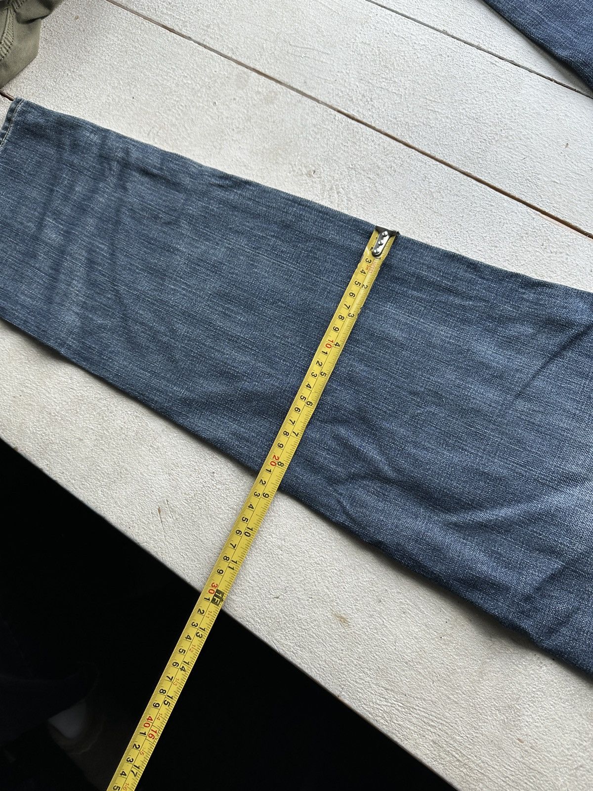 Hugo Boss 🚨 VNTG HUGO BOSS BLUE WASHED RARE MEN DENIM JEANS LUXURY Size US 32 / EU 48 - 17 Thumbnail