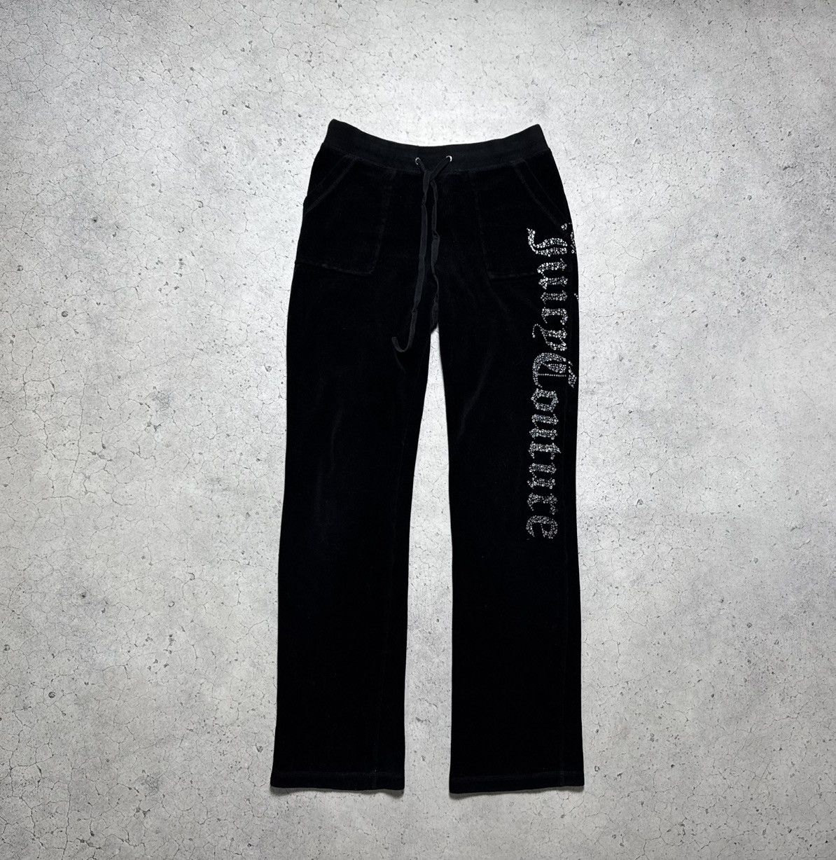 Juicy Couture Juicy Couture Velour Logo Women’s Track Suit Hoodie & Pants Size L / US 10 / IT 46 - 10 Thumbnail