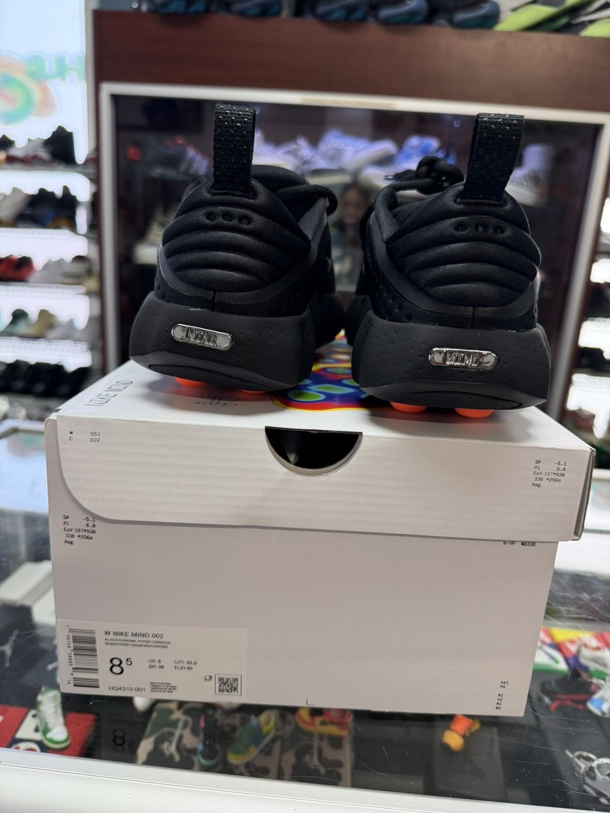Nike Nike Mind 002 Sneakers (Black) Size US 8.5 / EU 41-42 - 4 Thumbnail