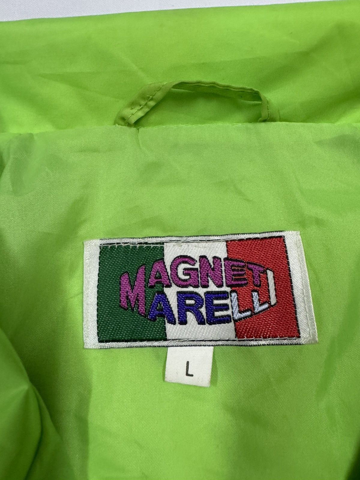 Ferrari × Sports Specialties × Vintage Vtg🔥Magneti Marreli Neon Green Sponsorizzata Dalla jacket Size US L / EU 52-54 / 3 - 9 Thumbnail